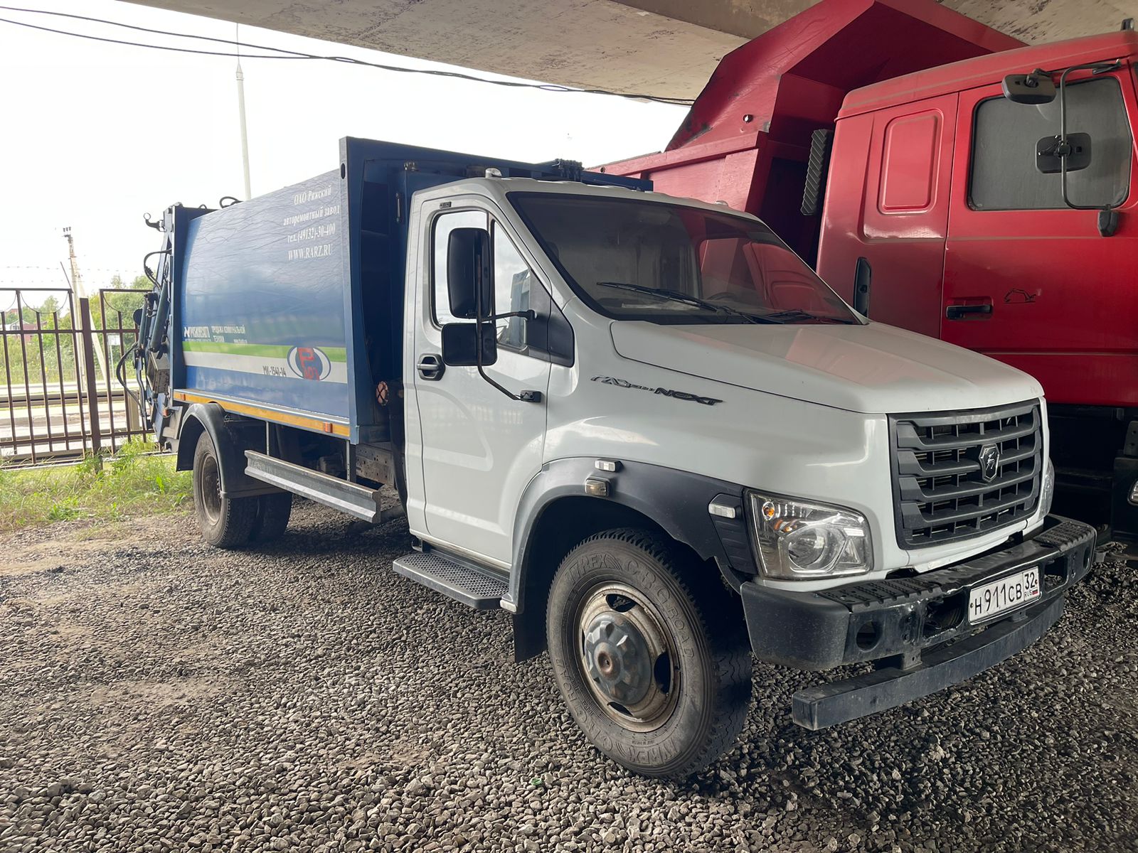 Ряжский авторемонтный завод MK-15* на шасси GAZ GAZON NEXT Мусоровоз_не актуально 2019 г. - фото 2