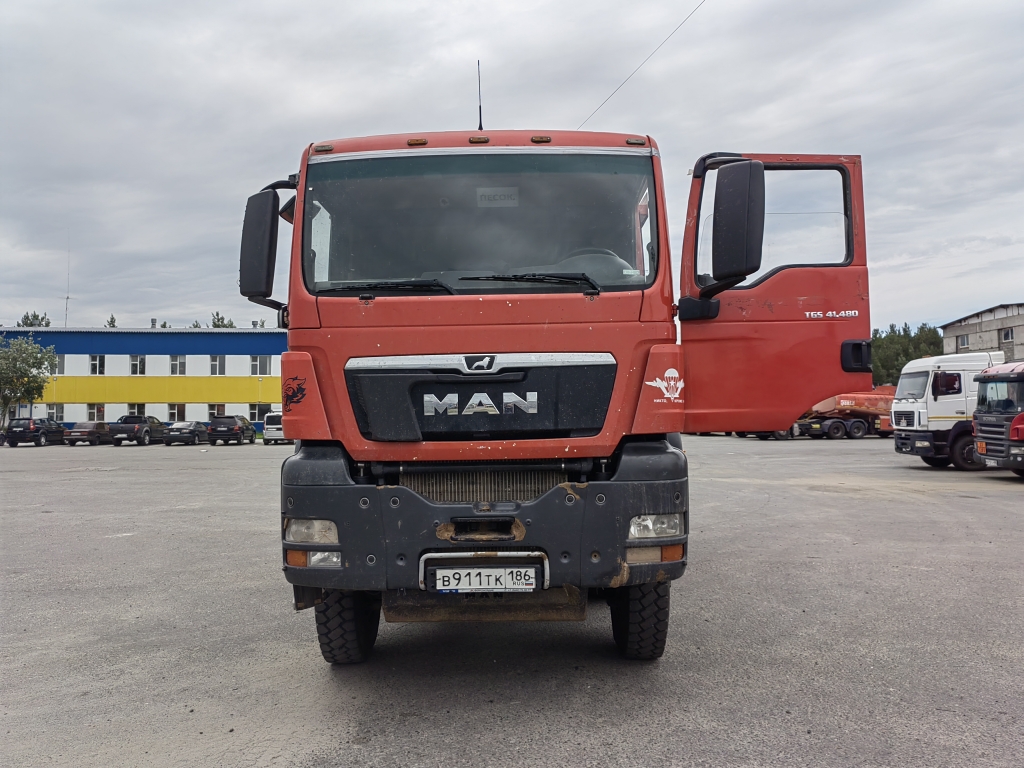 Бецема БЦМ-59 на шасси MAN TGS 8x8 Самосвал 2017 г.