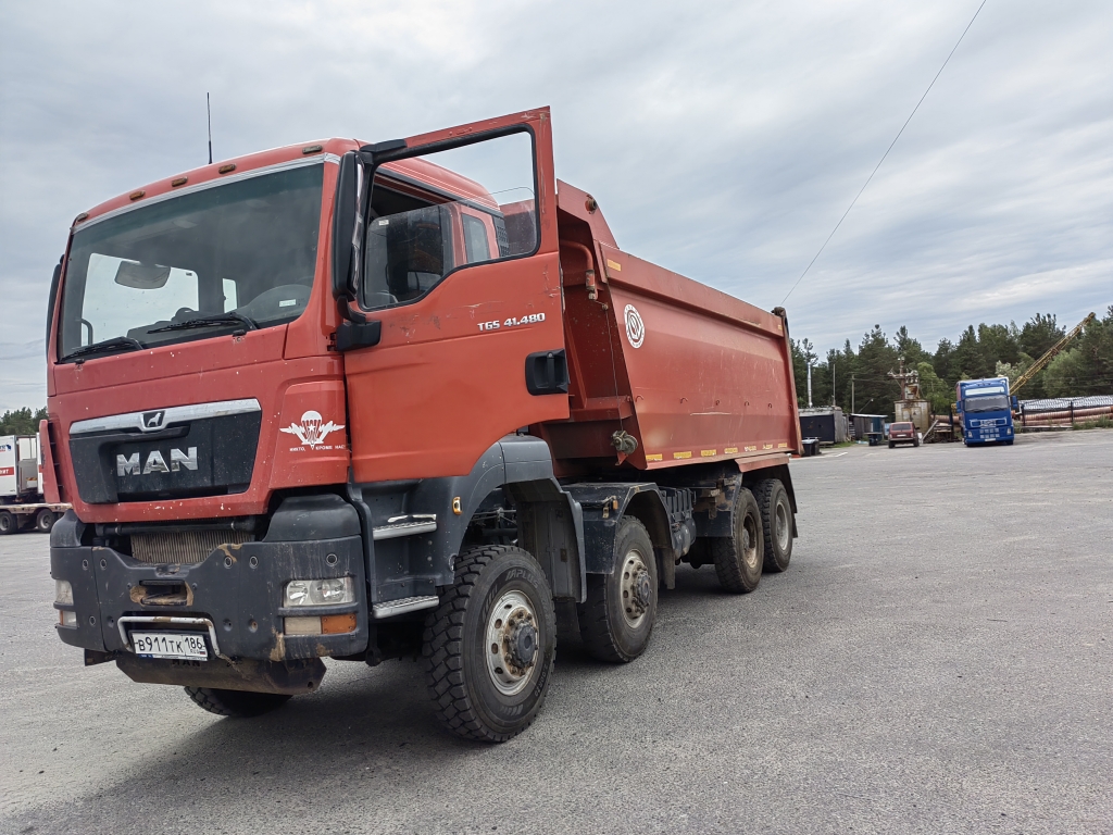 Бецема БЦМ-59 на шасси MAN TGS 8x8 Самосвал 2017 г. - фото 3
