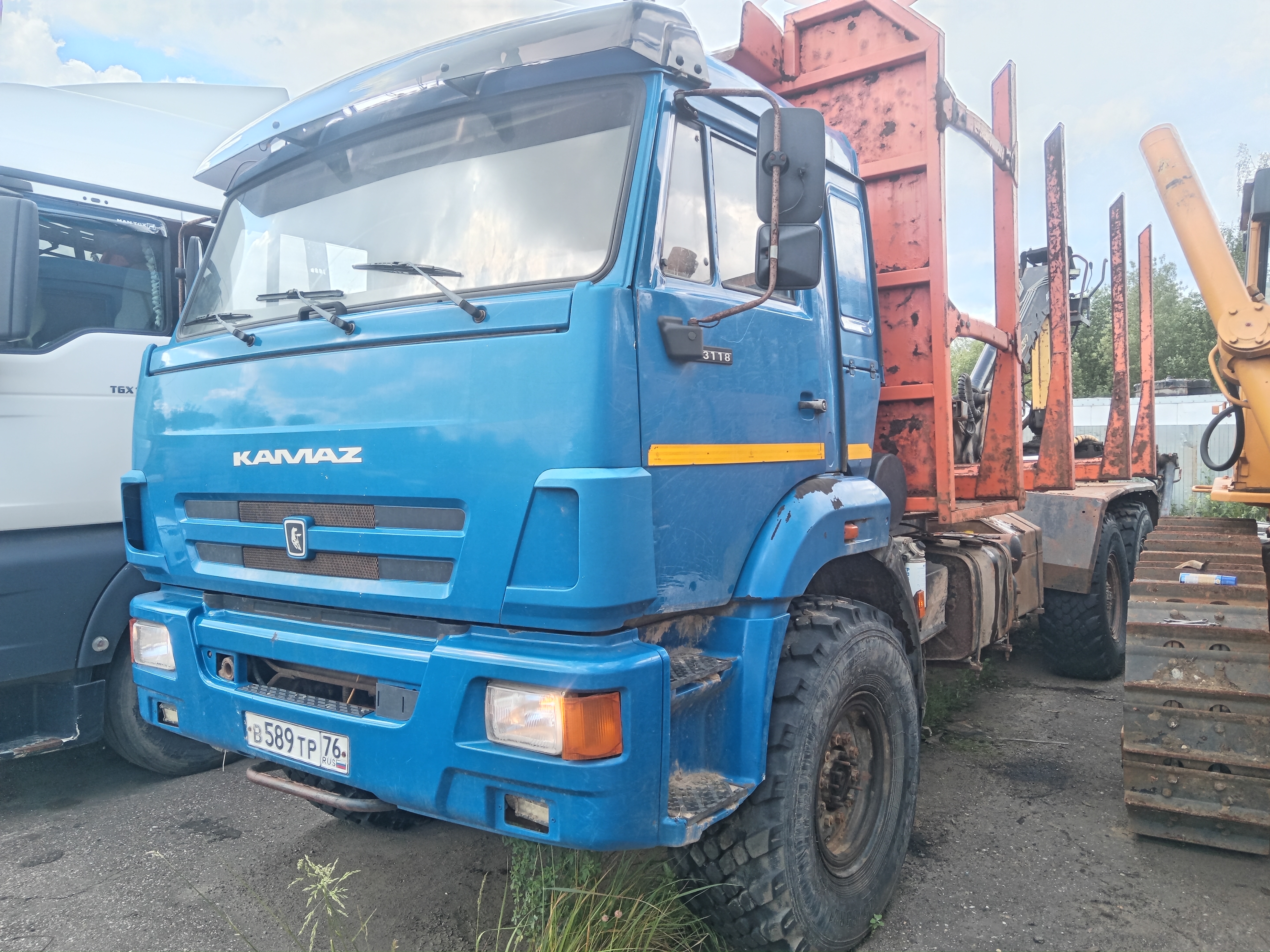 Феникс 780523 на шасси КамАЗ 43118 6x6 Сортиментовоз с КМУ 2017 г. - фото 3