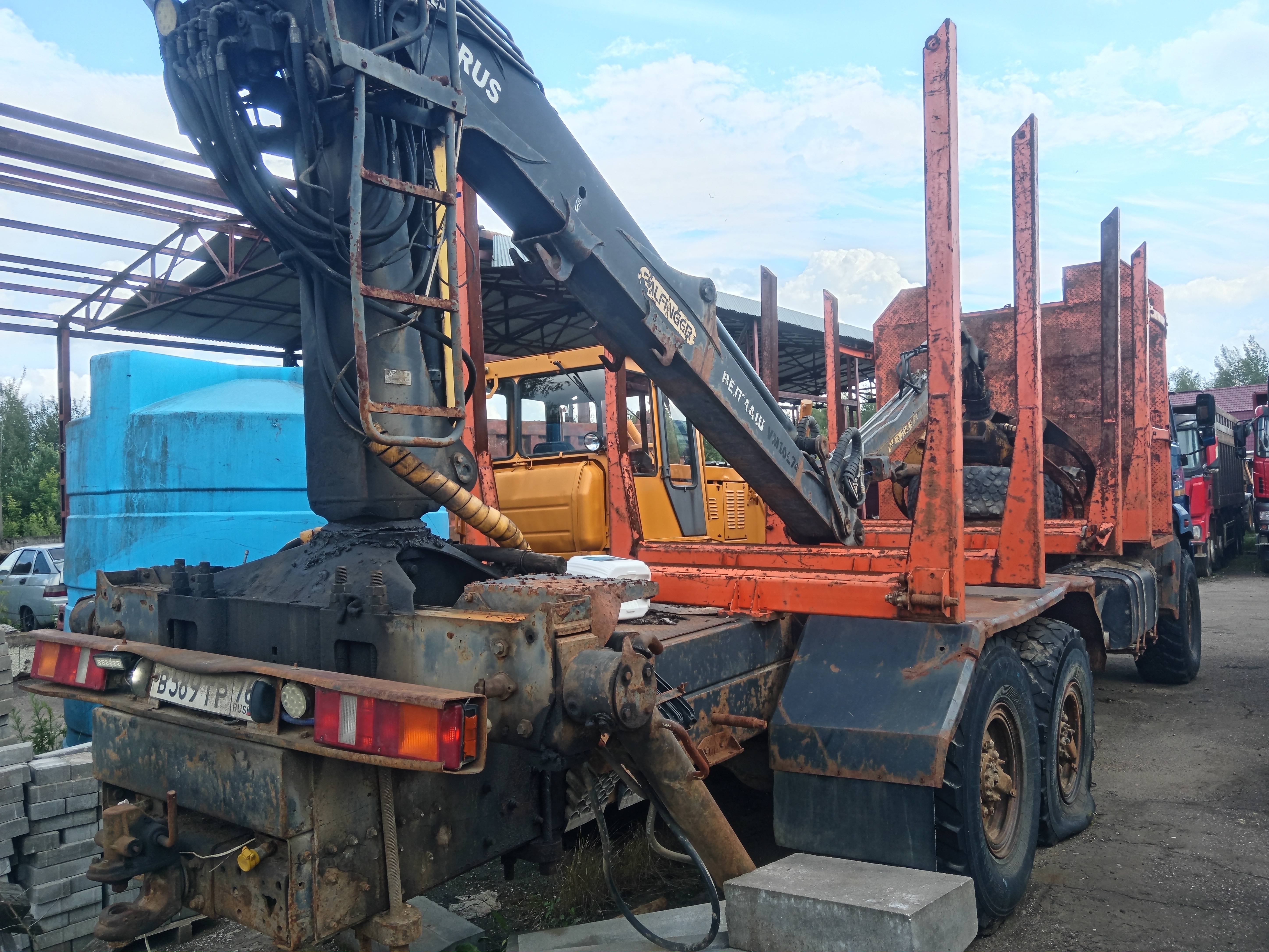 Феникс 780523 на шасси КамАЗ 43118 6x6 Сортиментовоз с КМУ 2017 г. - фото 4