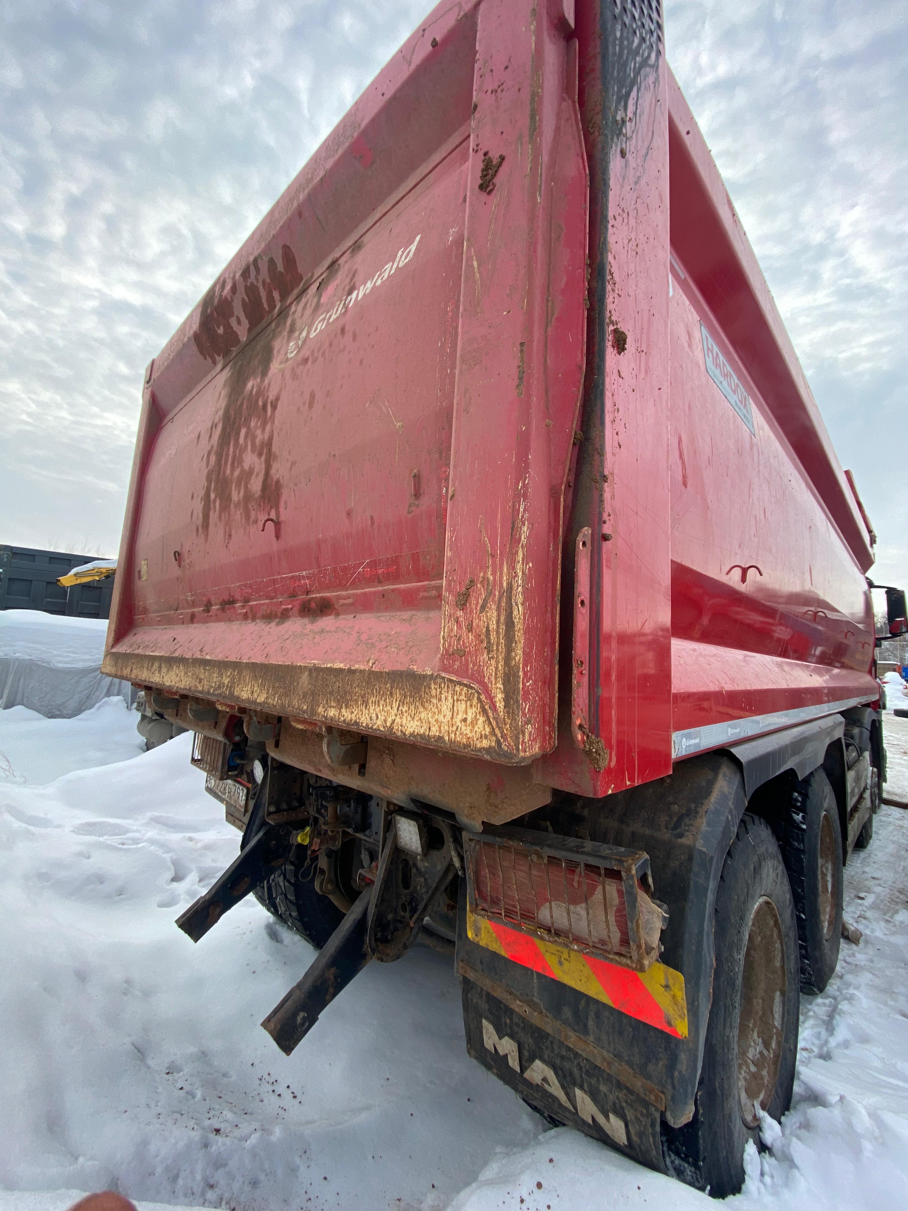 Grunwald 6582* на шасси MAN TGS 8x4 Самосвал 2021 г. - фото 3