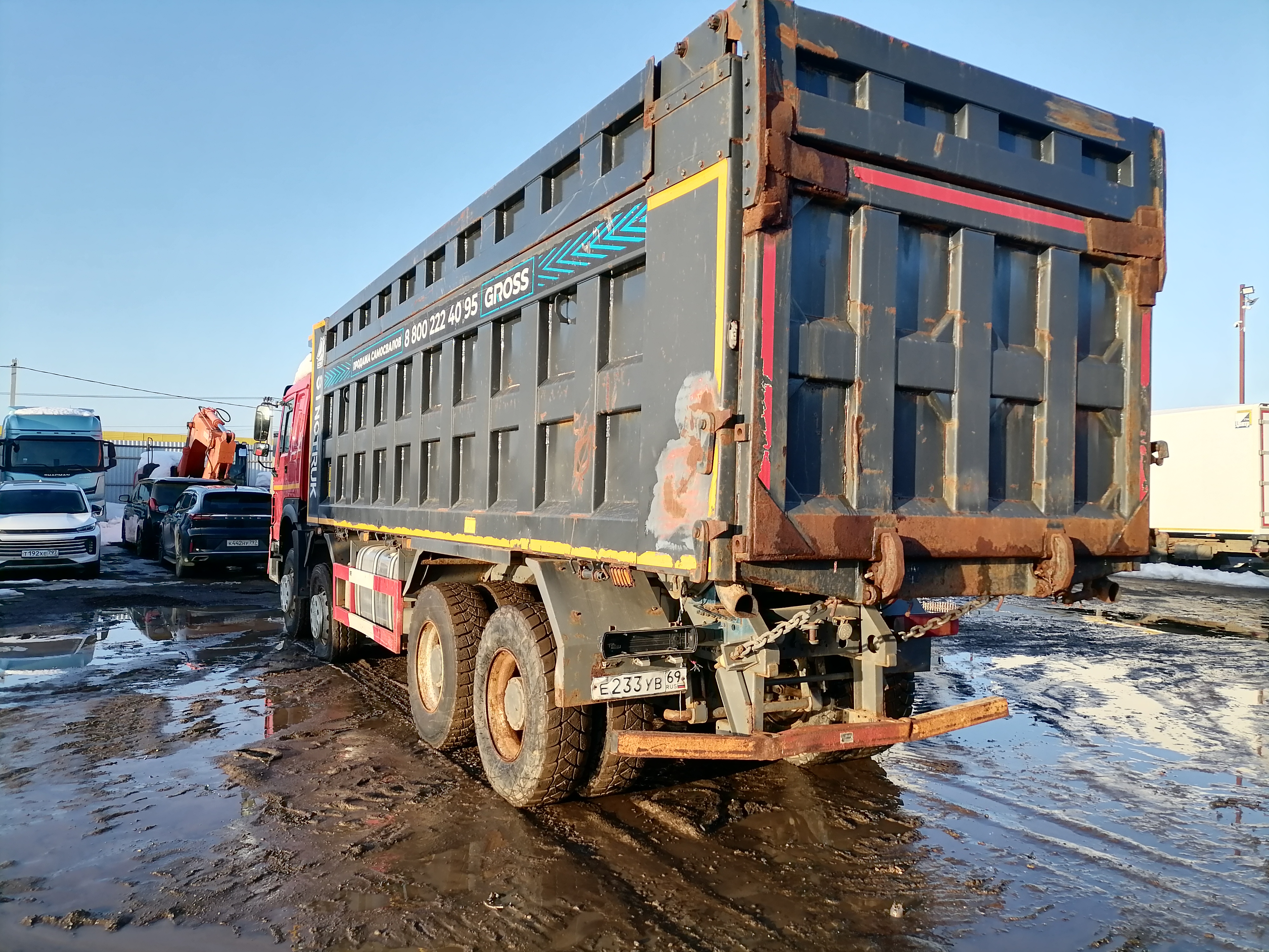 Howo ZZ* 8x4 Самосвал 2022 г. - фото 7