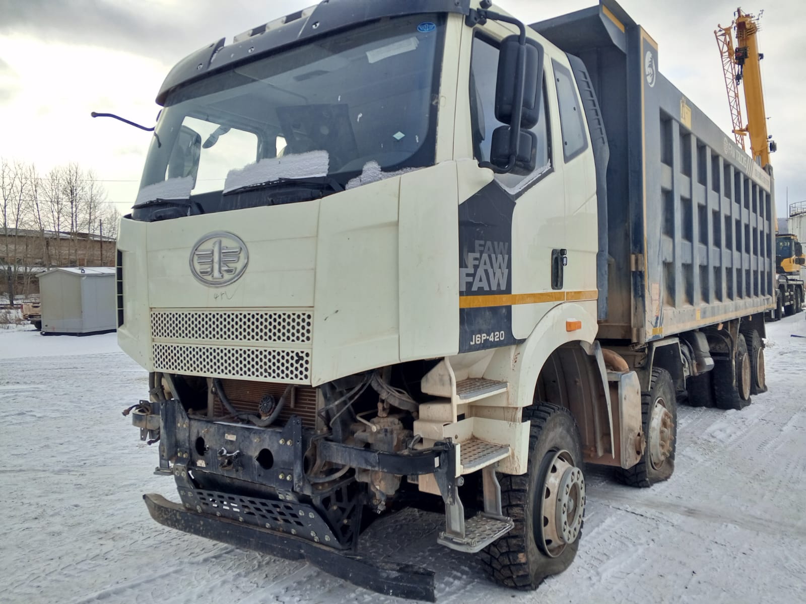 FAW CA 3310 8x4 Самосвал_не актуально 2023 г. - фото 3