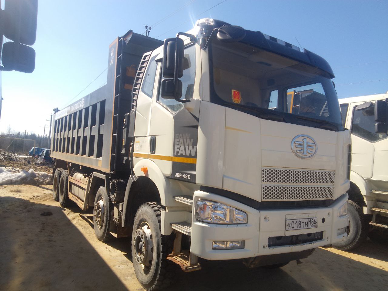 FAW J6 8x4 Самосвал 2022 г. - фото 2