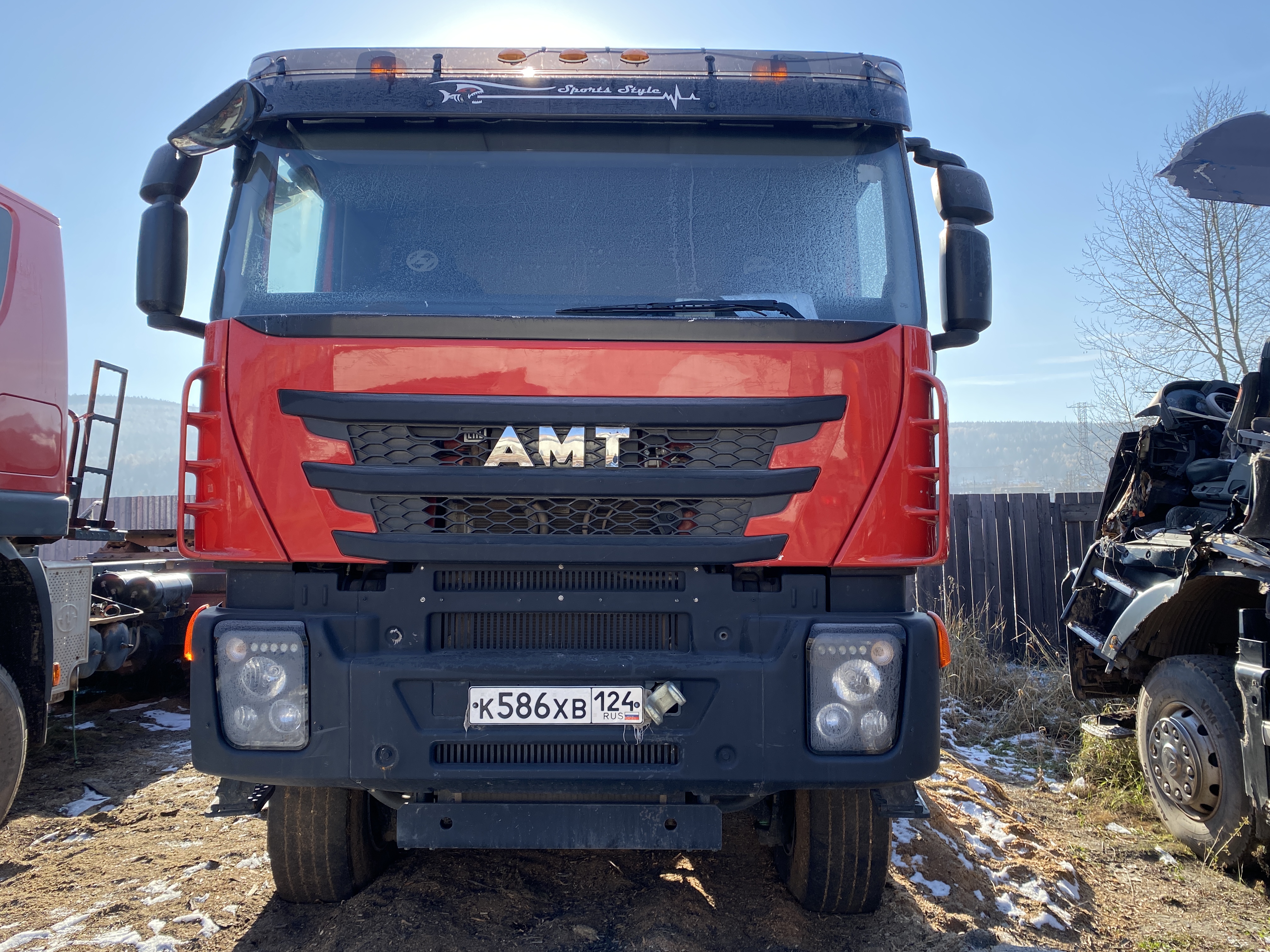 AMT N.V. 6329* 6x6 Седельный тягач с КМУ 2023 г.