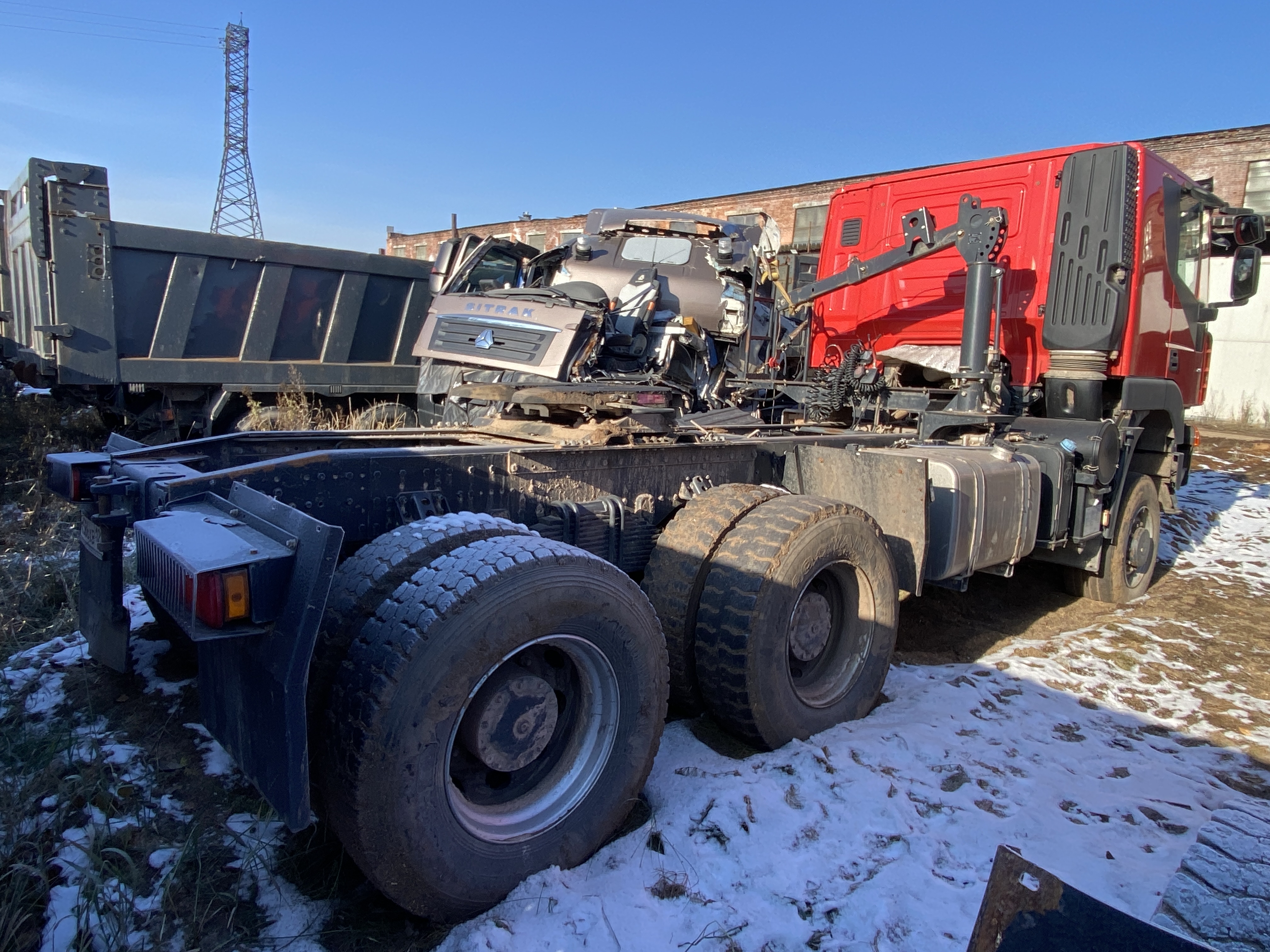 AMT N.V. 6329* 6x6 Седельный тягач с КМУ 2023 г. - фото 4