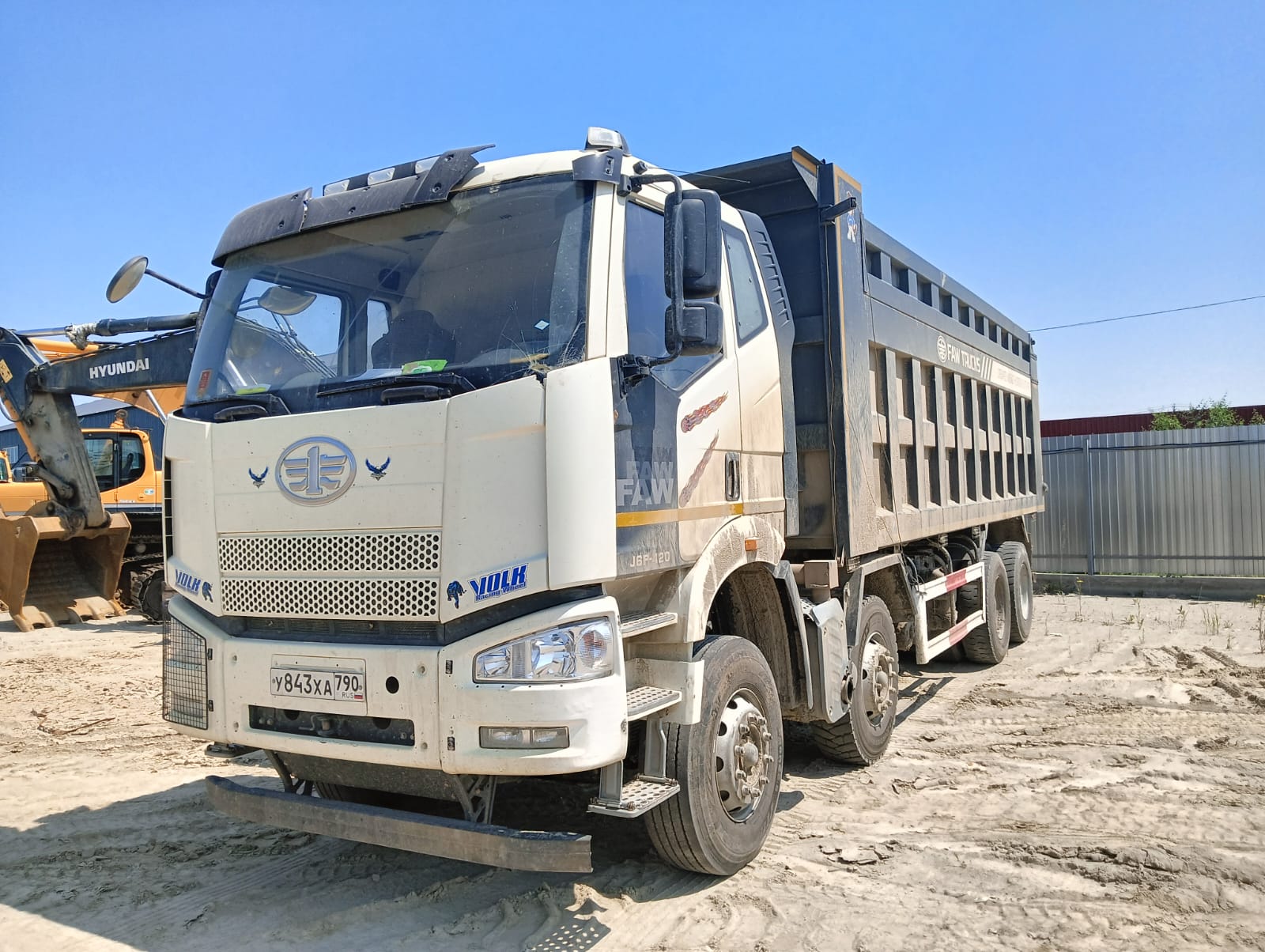 FAW CA 3310 8x4 Самосвал_не актуально 2023 г.