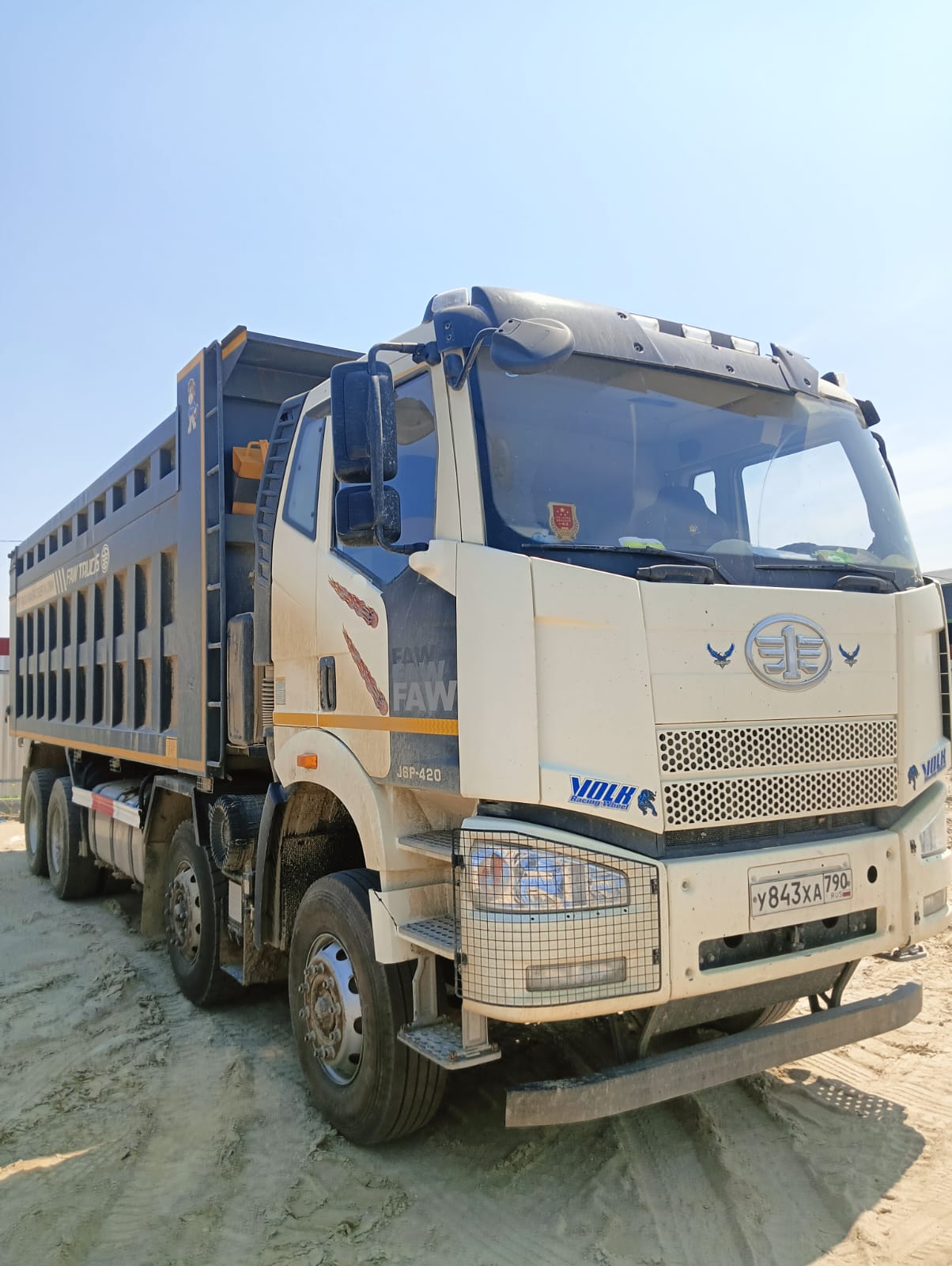 FAW CA 3310 8x4 Самосвал_не актуально 2023 г. - фото 2