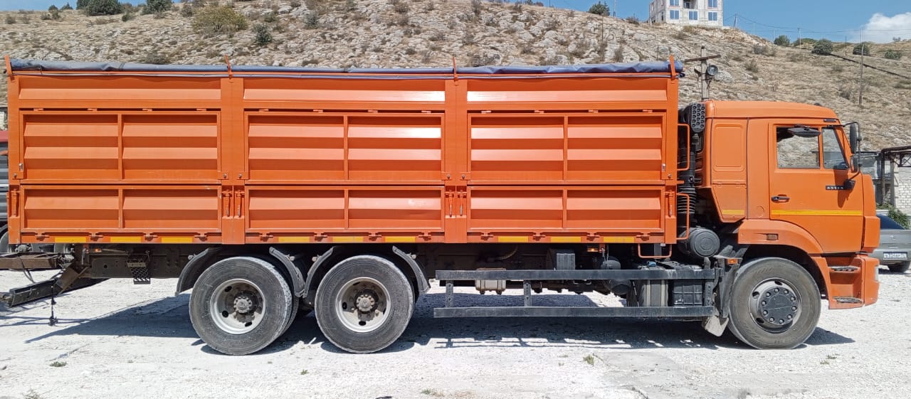 ЭНЕРГОТЕХПРОМ-ИНВЕСТ 6535* на шасси КамАЗ 65115 6x4 Зерновоз 2022 г. - фото 6