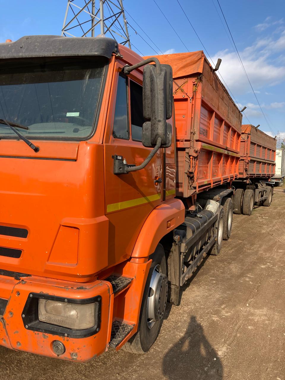 НефАЗ 4514* на шасси КамАЗ 65115 6x4 Зерновоз 2023 г. - фото 2