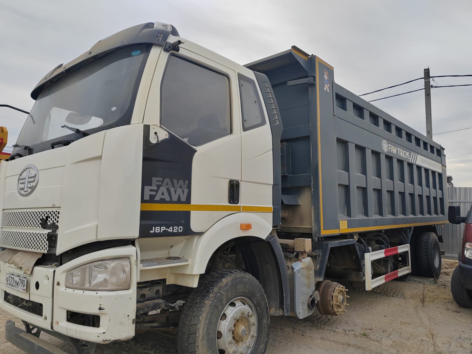 FAW CA 3310 8x4 Самосвал_не актуально 2023 г.