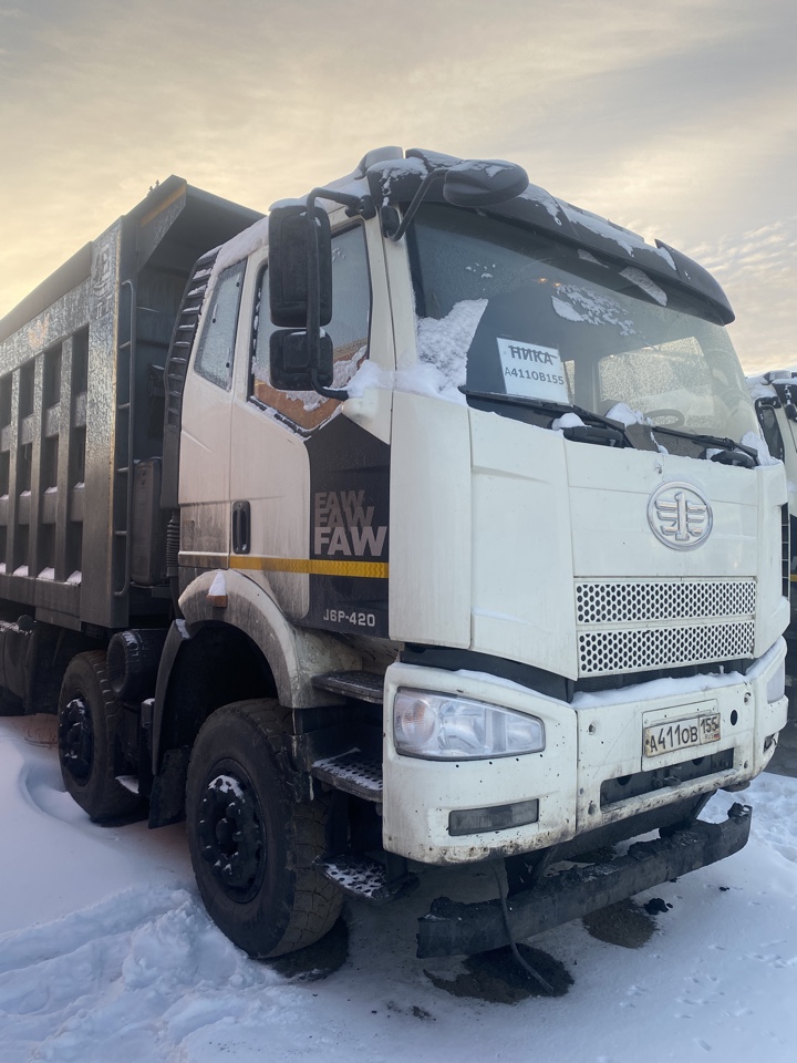 FAW CA 3310 8x4 Самосвал_не актуально 2023 г. - фото 2