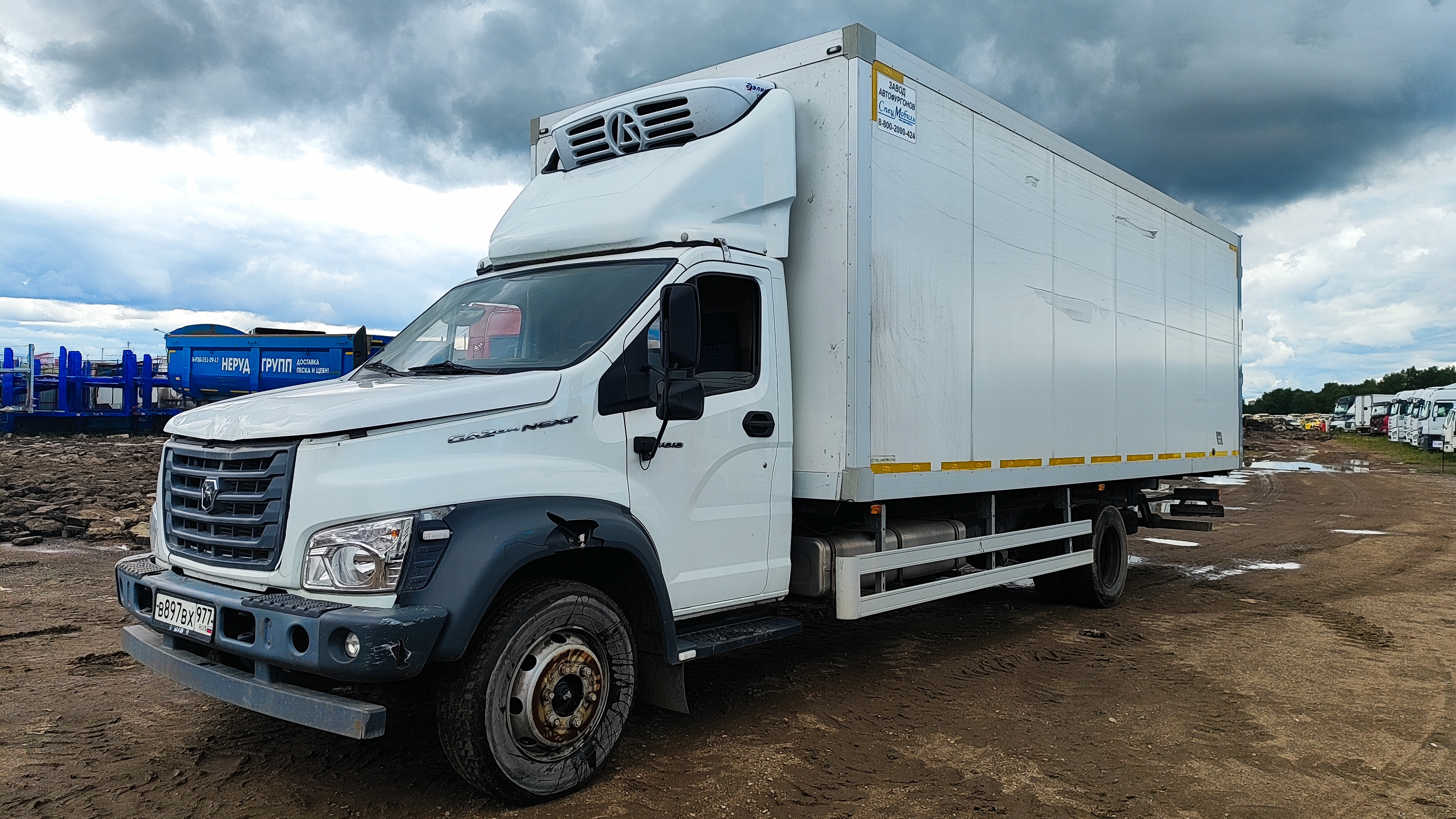 СПЕЦМОБИЛЬ-НН 2818* на шасси GAZ GAZON NEXT Изотермический/рефрижератор_не актуально 2023 г. - фото 8