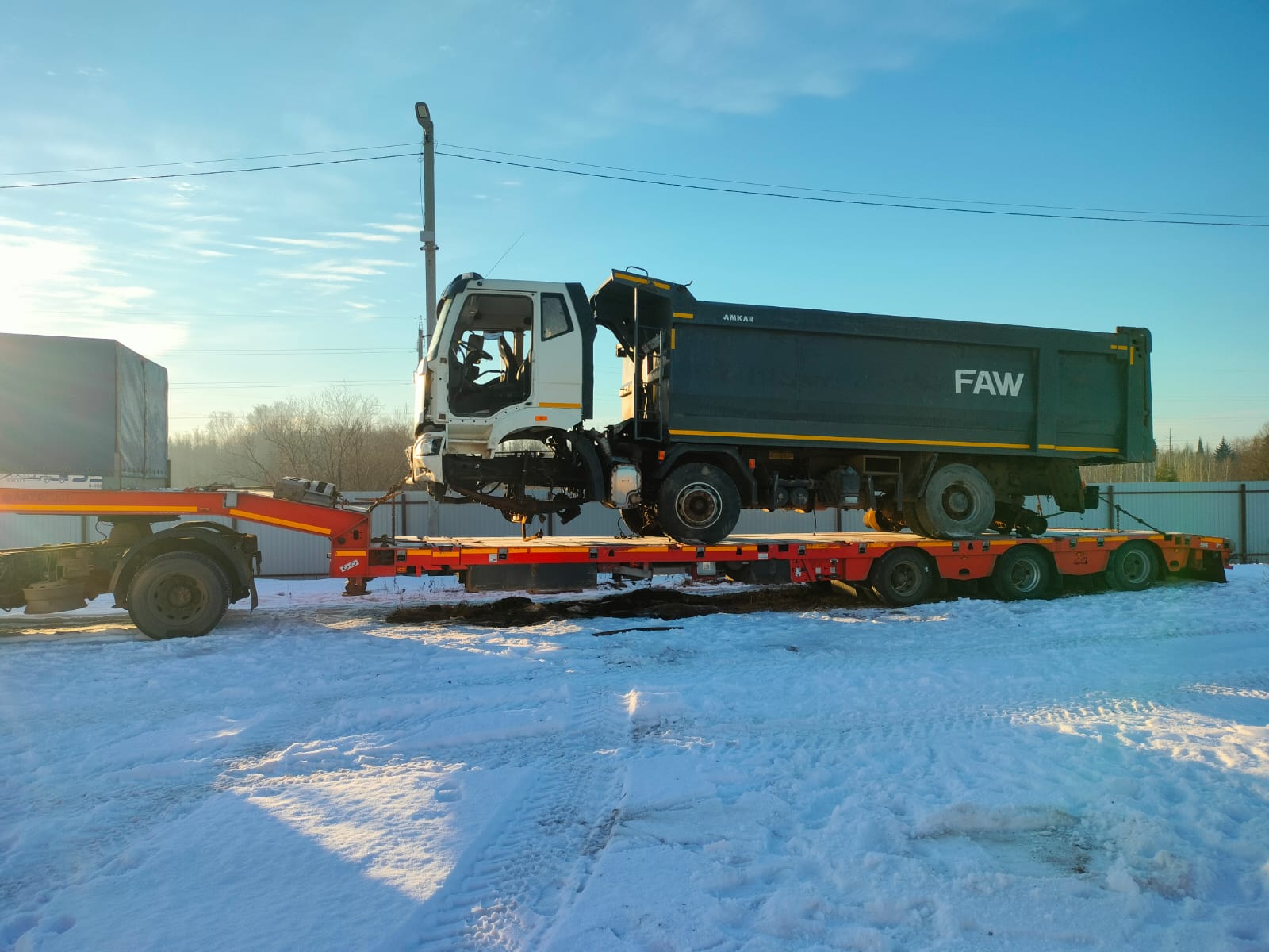 Автомастер 6589* на шасси FAW CA 3310 8x4 Самосвал 2022 г. - фото 5