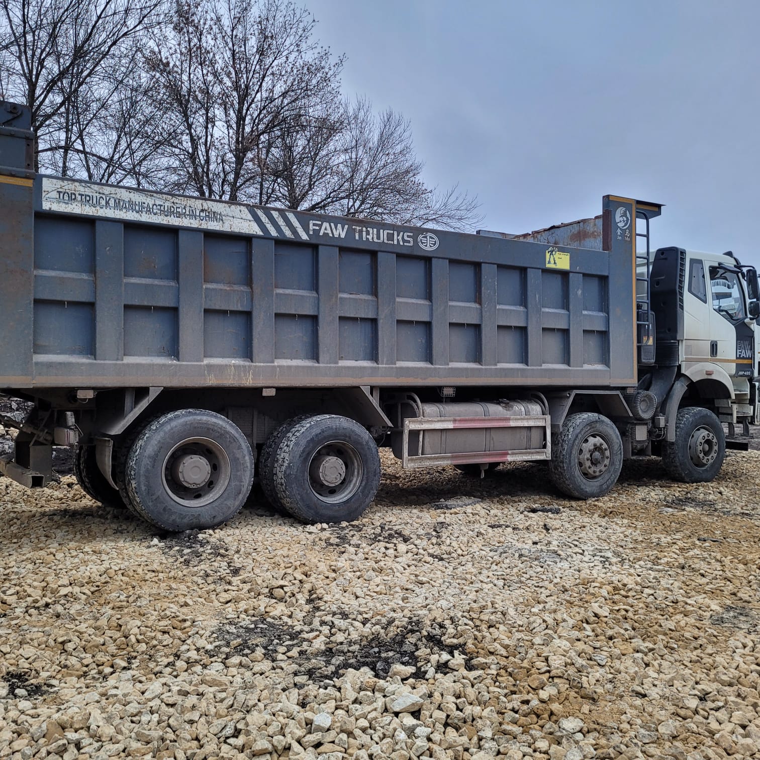 FAW CA 3310 8x4 Самосвал_не актуально 2023 г. - фото 4