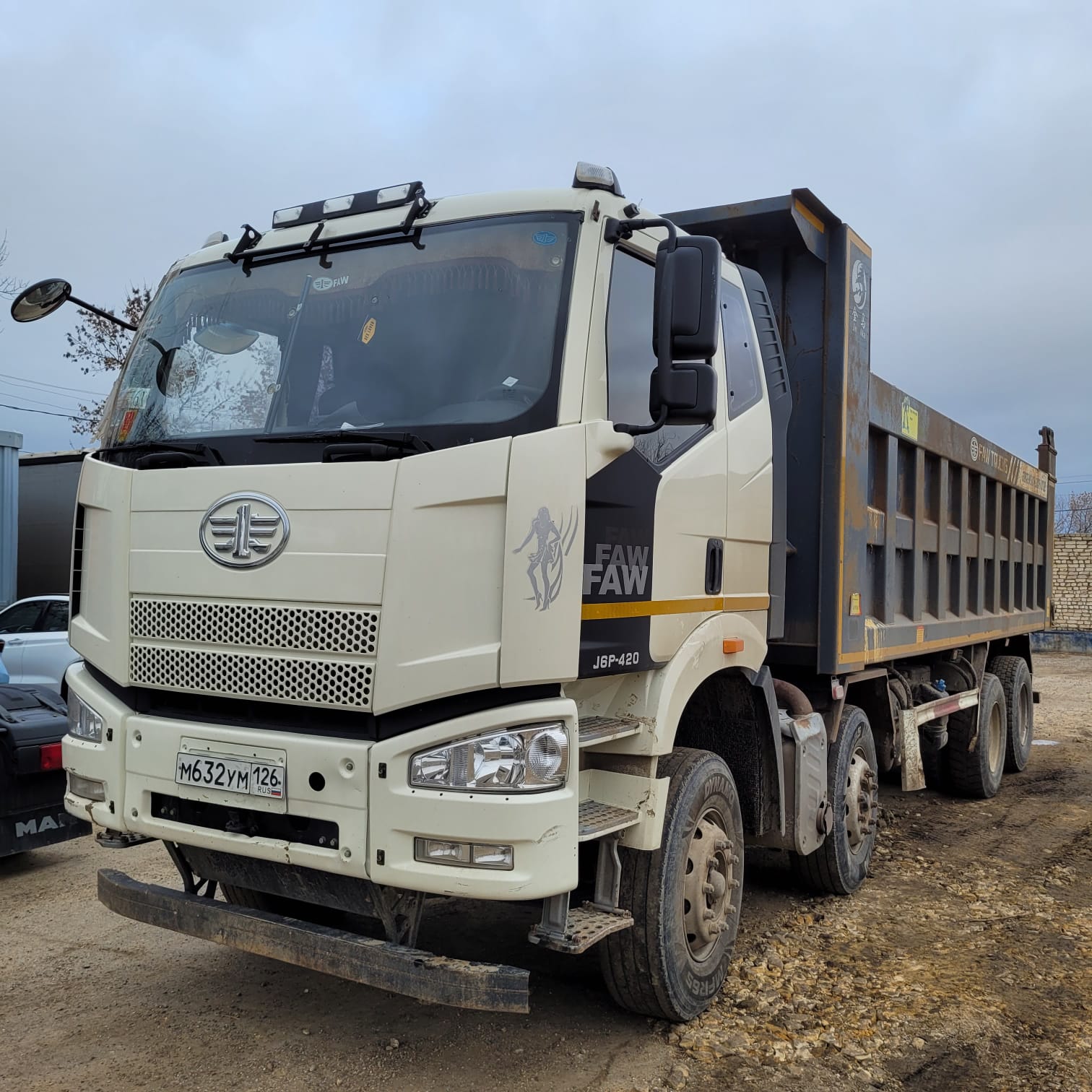 FAW CA 3310 8x4 Самосвал_не актуально 2023 г. - фото 3