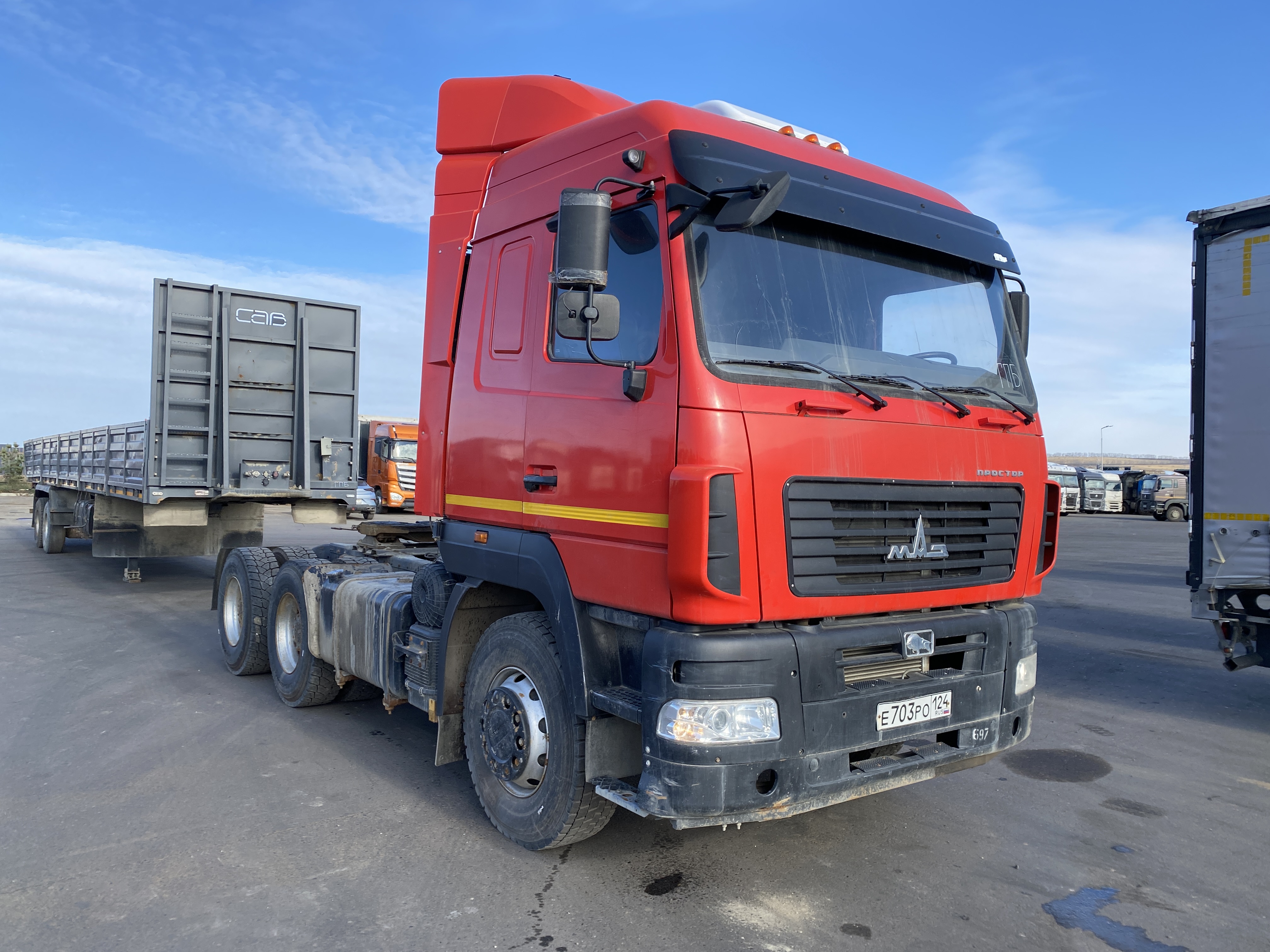 МАЗ 6430 6x4 Седельный тягач 2021 г. - фото 2