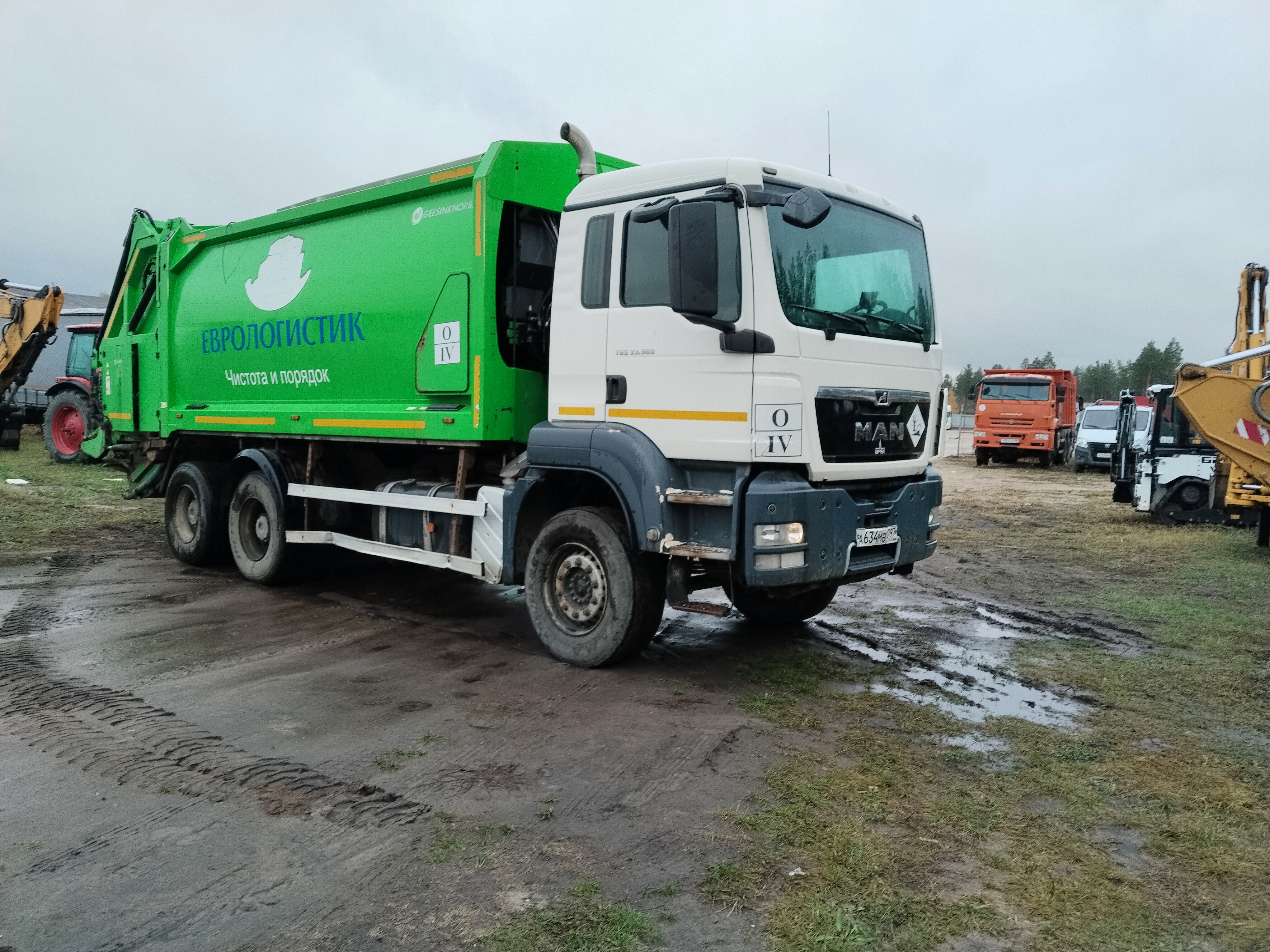 Завод специальной техники GPM* на шасси MAN TGS 6x4 Мусоровоз 2018 г. - фото 2