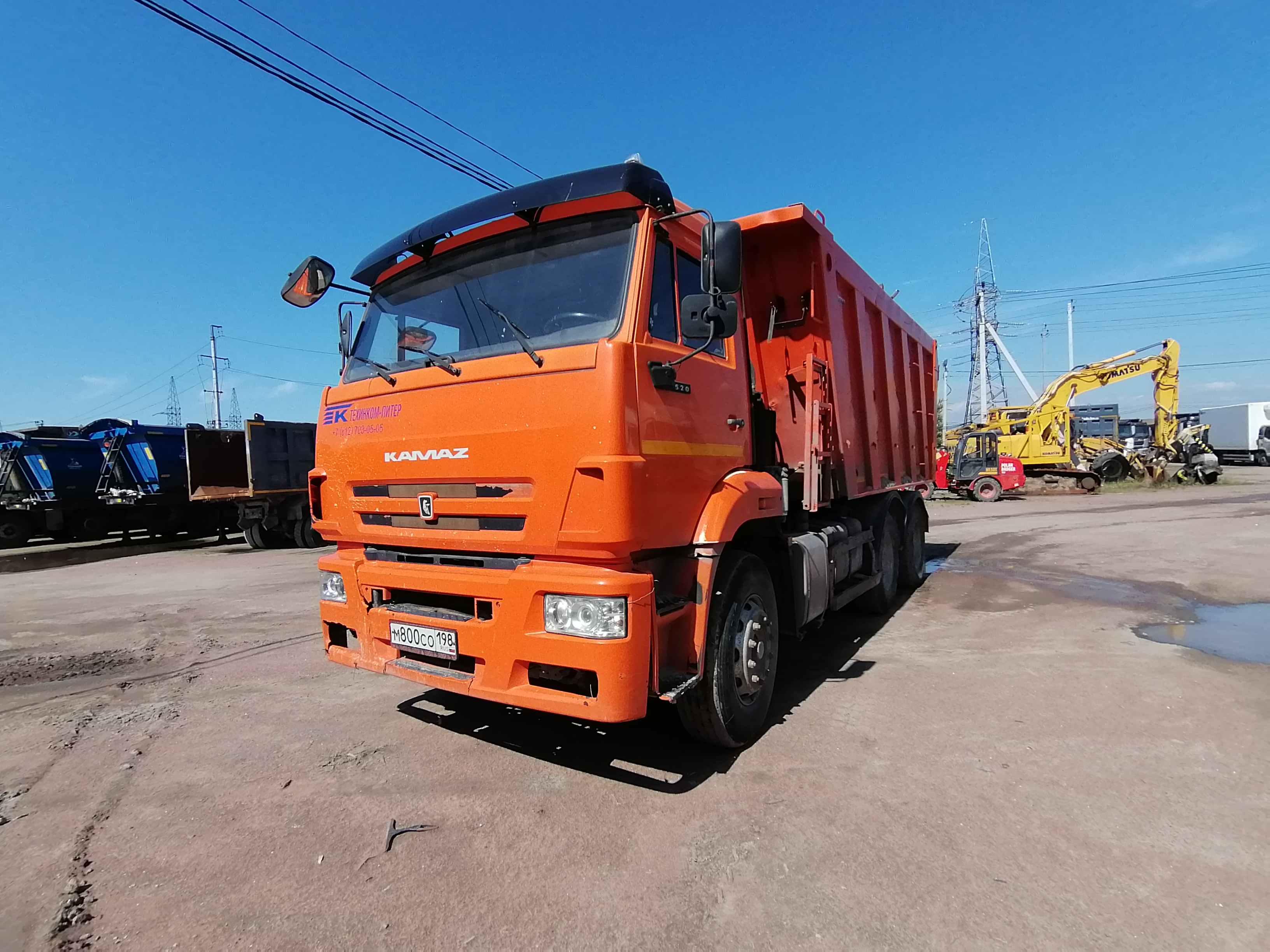 КамАЗ 6520 6x4 Самосвал 2019 г. - фото 2