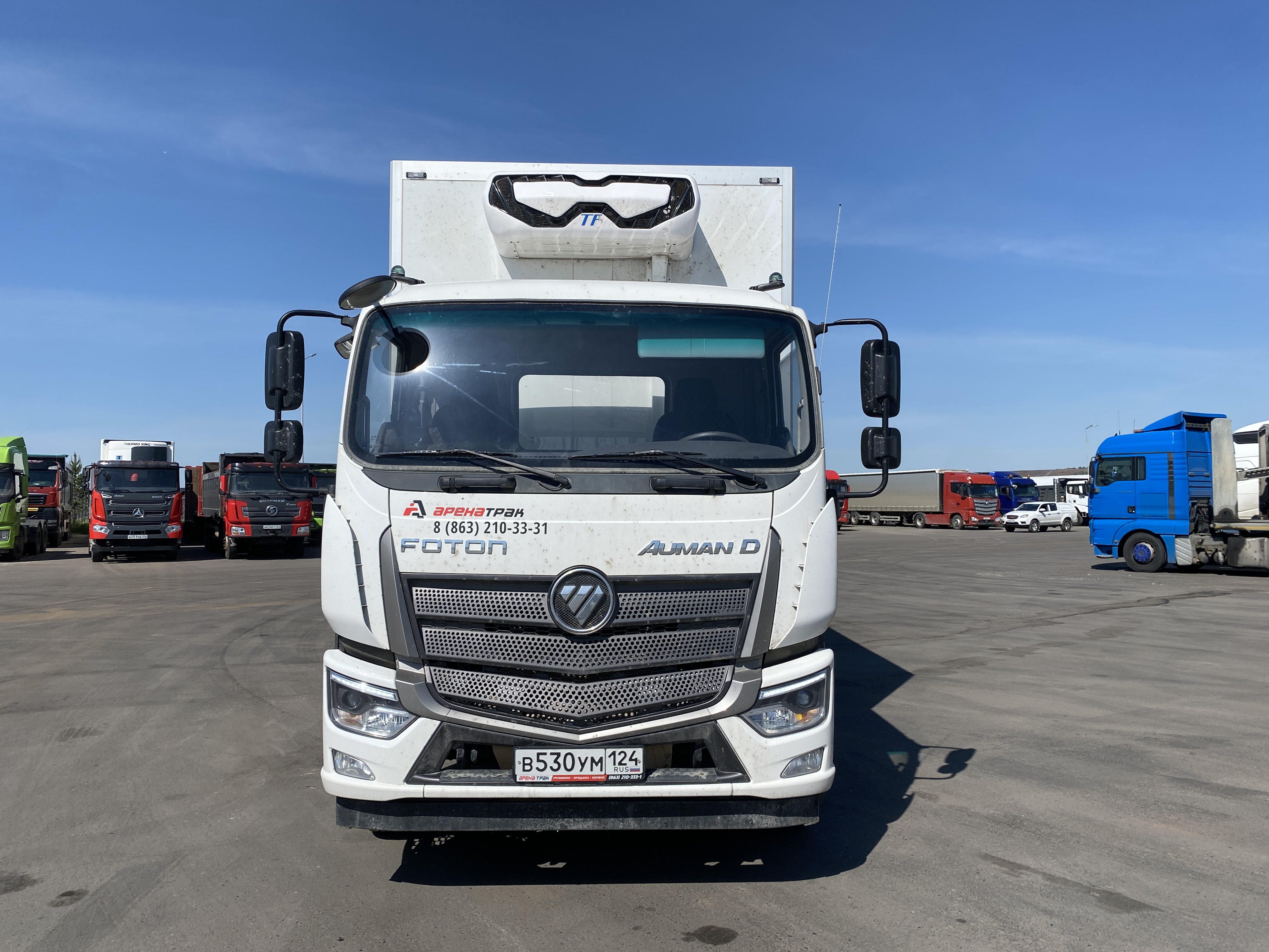Foton AUMAN 4x2 Изотермический/рефрижератор 2024 г.