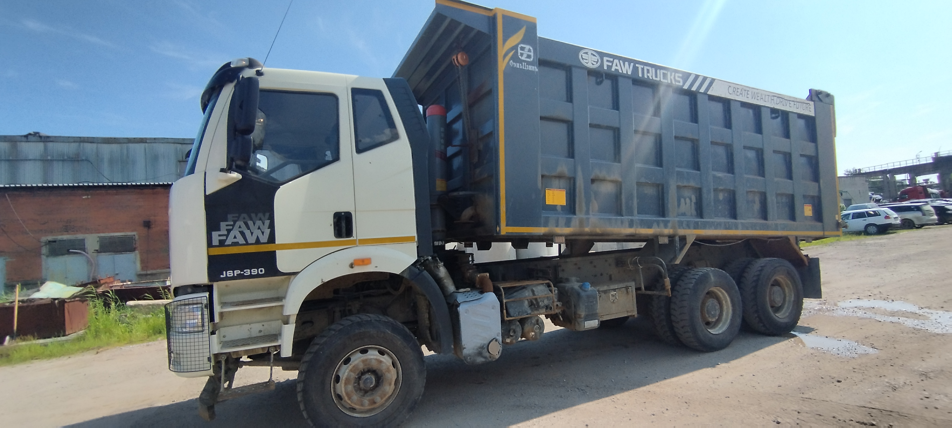 FAW J6 6x4 Самосвал 2022 г. - фото 5