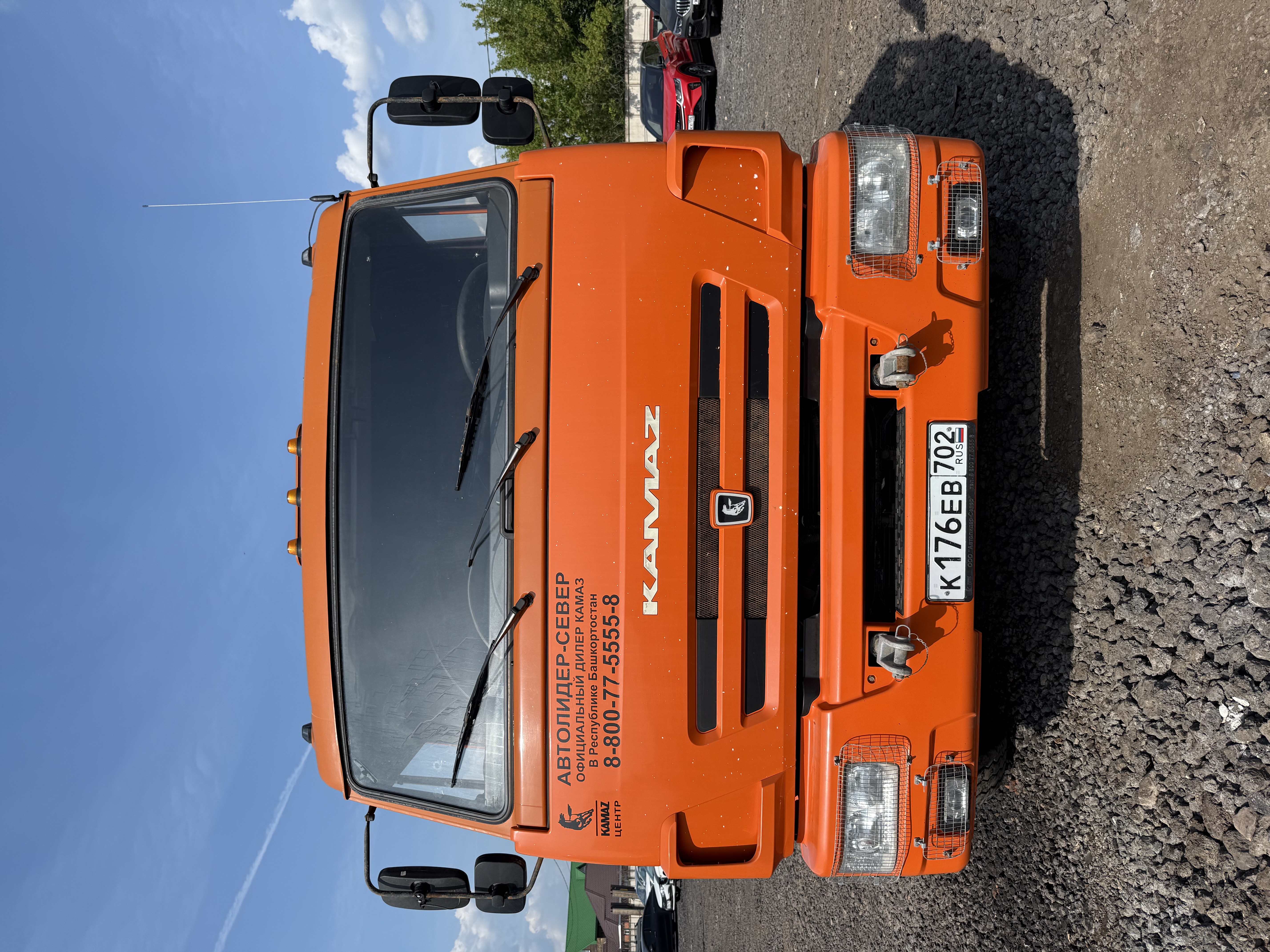 НефАЗ 4514* на шасси КамАЗ 65115 6x4 Самосвал 2022 г.