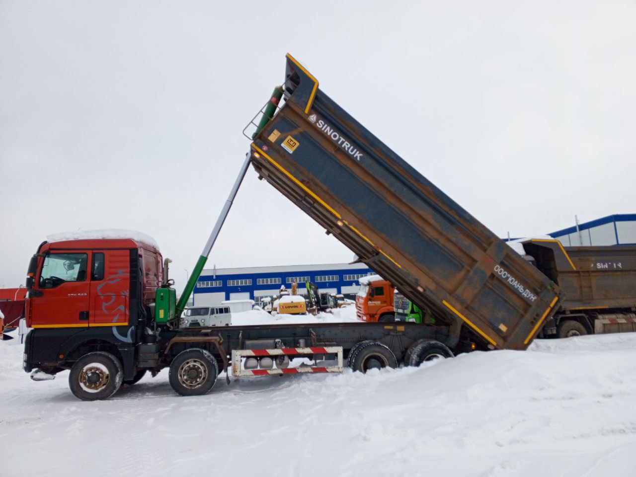SITRAK C7H 8x4 Самосвал 2023 г. - фото 5