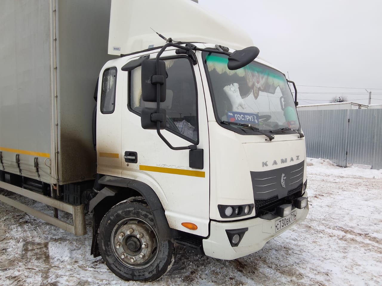 РусТрак 4389* на шасси КамАЗ 43082 4x2 Бортовой (Евроборт) 2023 г. - фото 3