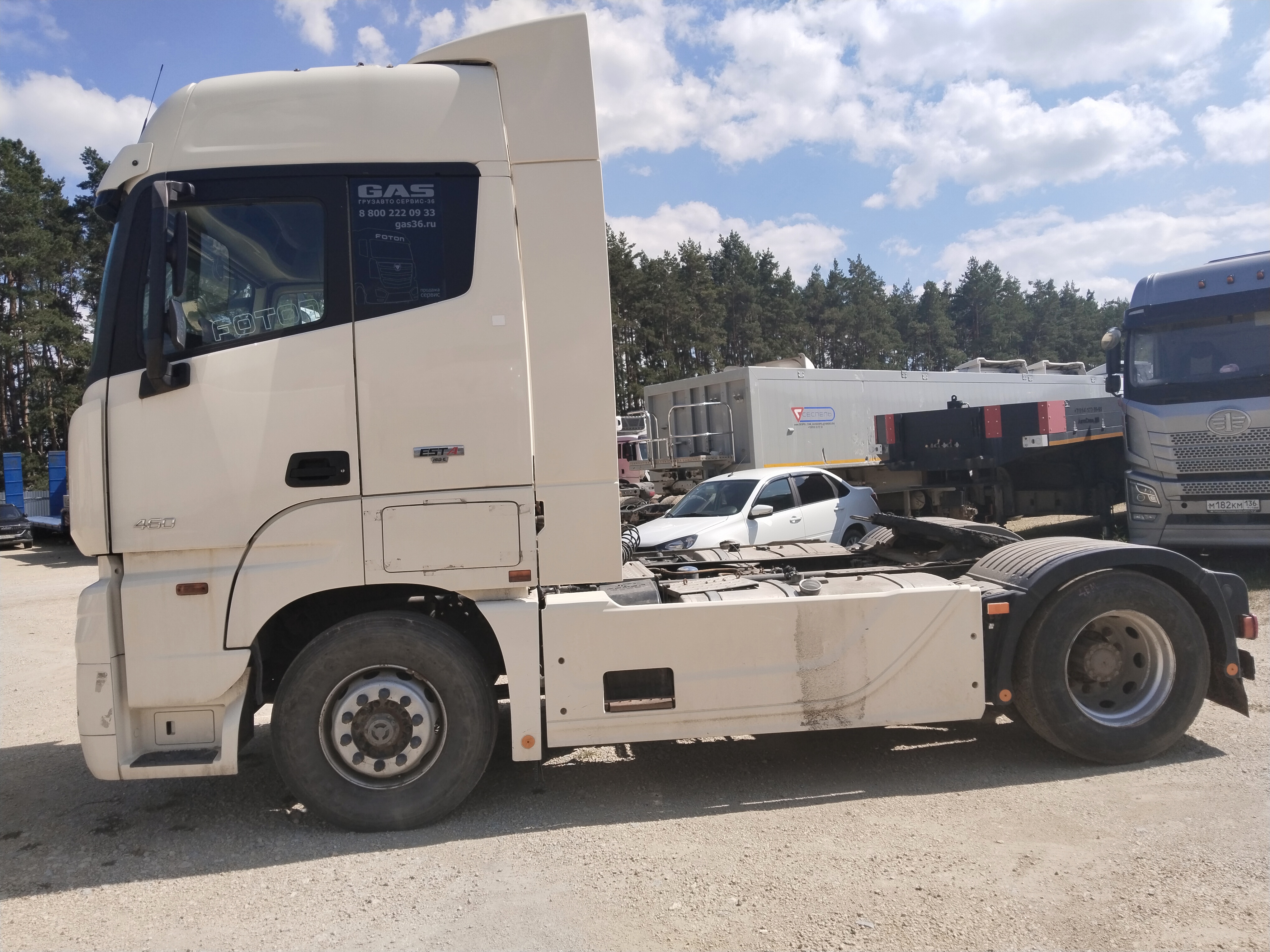 Foton AUMAN 4x2 Седельный тягач 2023 г. - фото 7