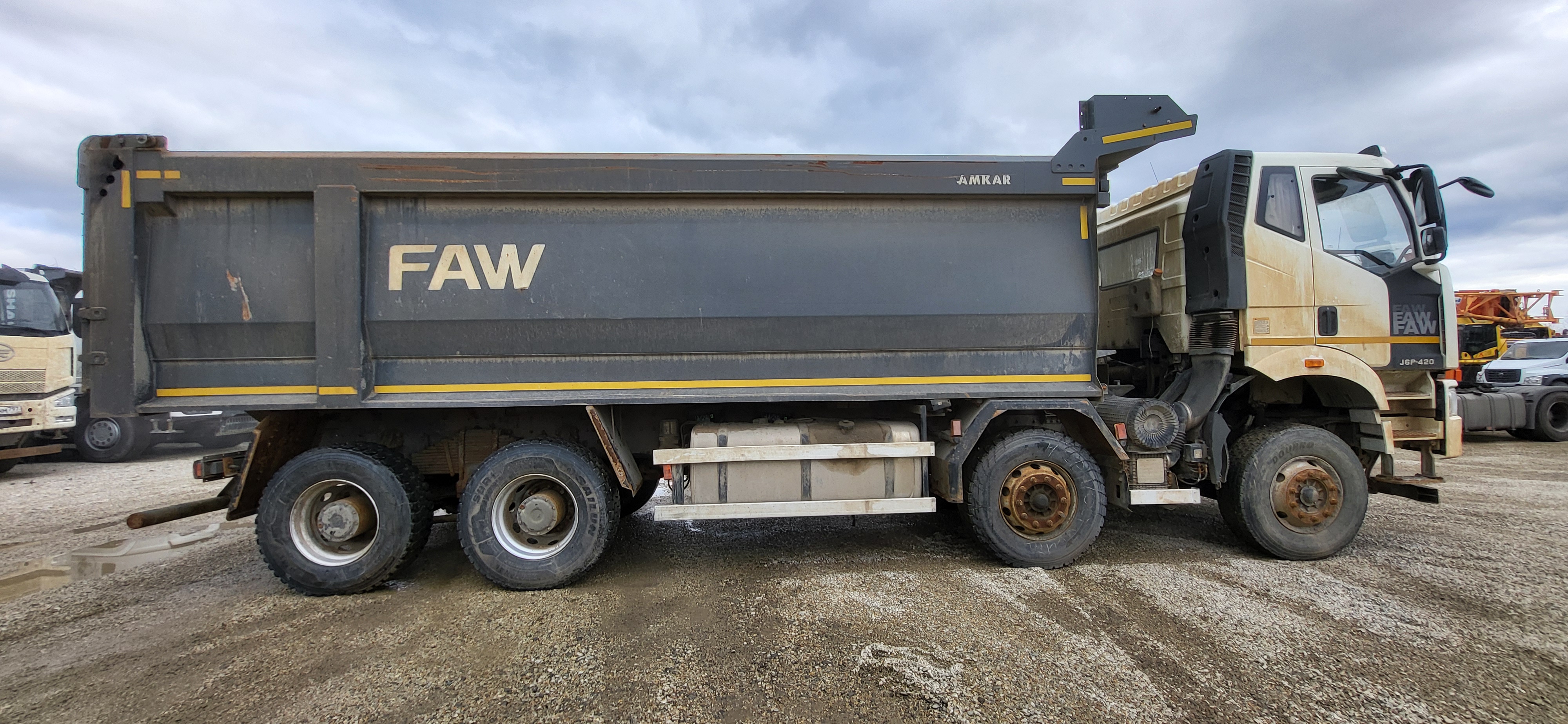 Автомастер 6589* на шасси FAW CA 3310 8x4 Самосвал 2022 г. - фото 4