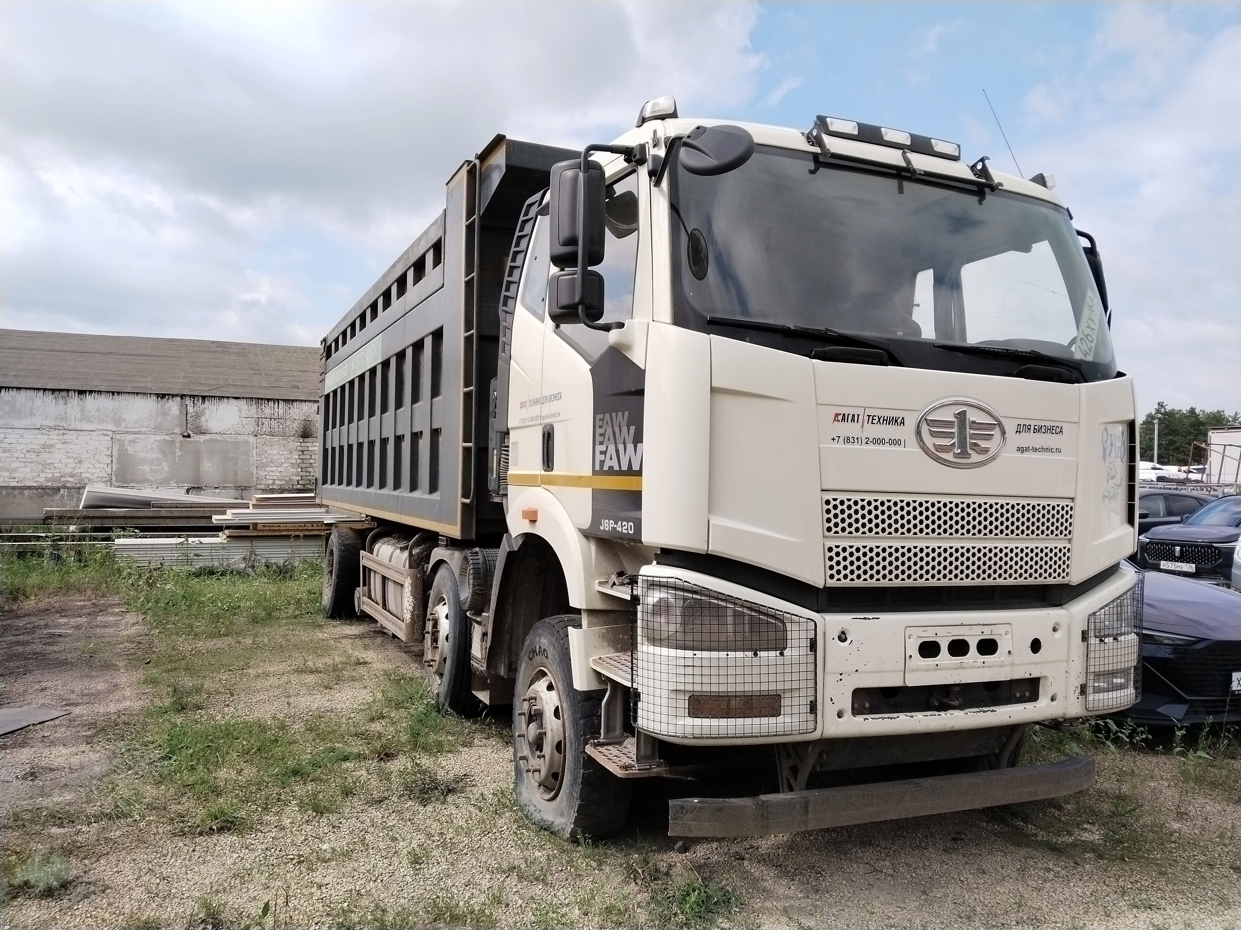 FAW CA 3310 8x4 Самосвал_не актуально 2023 г. - фото 3