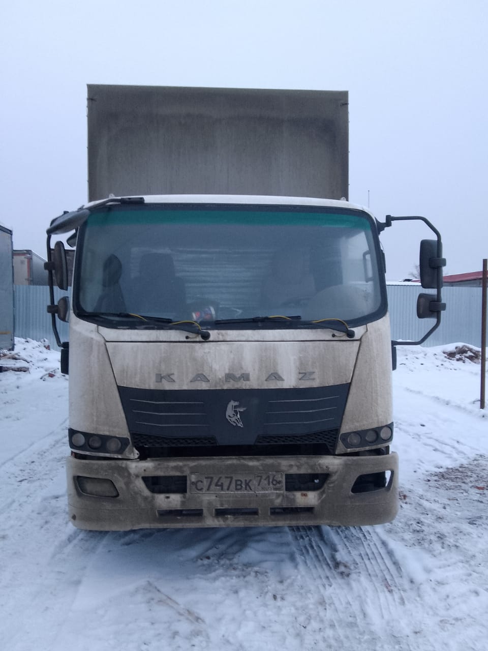 РусТрак 4389* на шасси КамАЗ 43082 4x2 Бортовой (Евроборт) 2023 г.