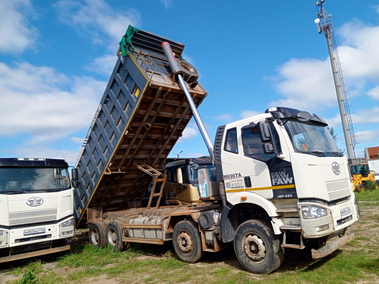FAW CA 3310 8x4 Самосвал_не актуально 2023 г. - фото 4