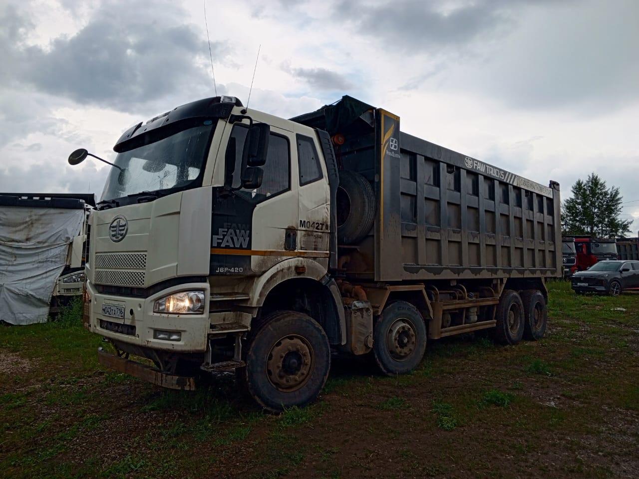 FAW CA 3310 8x4 Самосвал_не актуально 2023 г. - фото 8