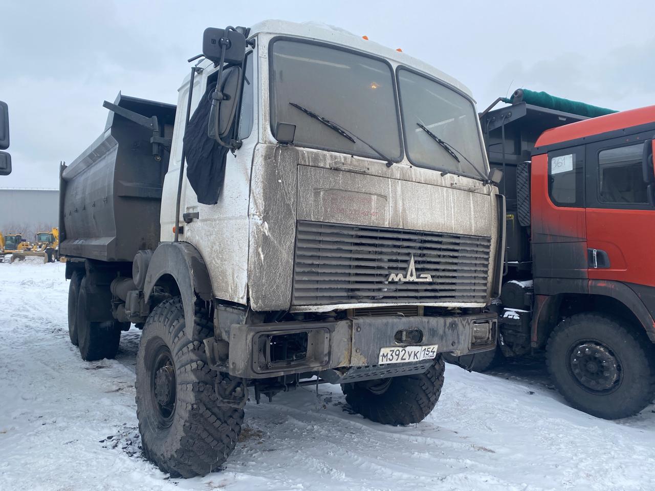 Феникс 7801* на шасси МАЗ 6317 6x6 Самосвал_не актуально 2020 г.