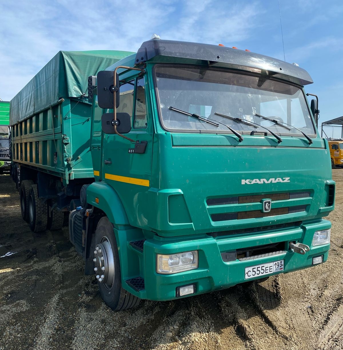 Планета 5529* на шасси КамАЗ 65115 6x4 Зерновоз 2020 г. - фото 3