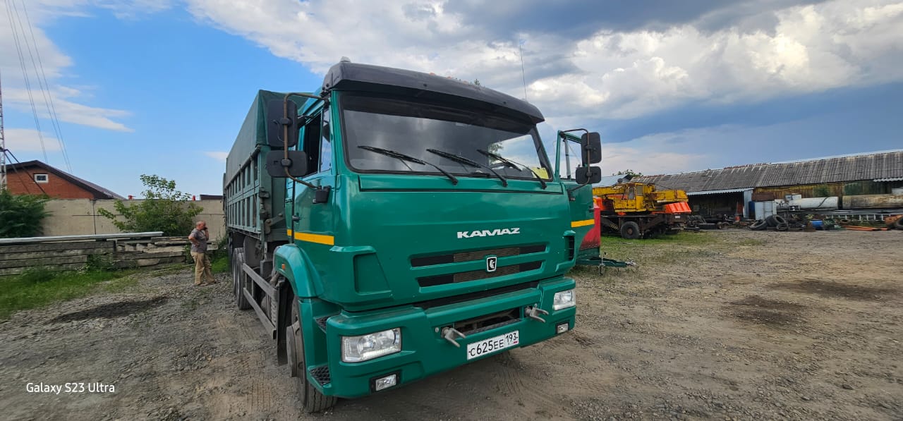 Планета 5529* на шасси КамАЗ 65115 6x4 Зерновоз 2020 г.
