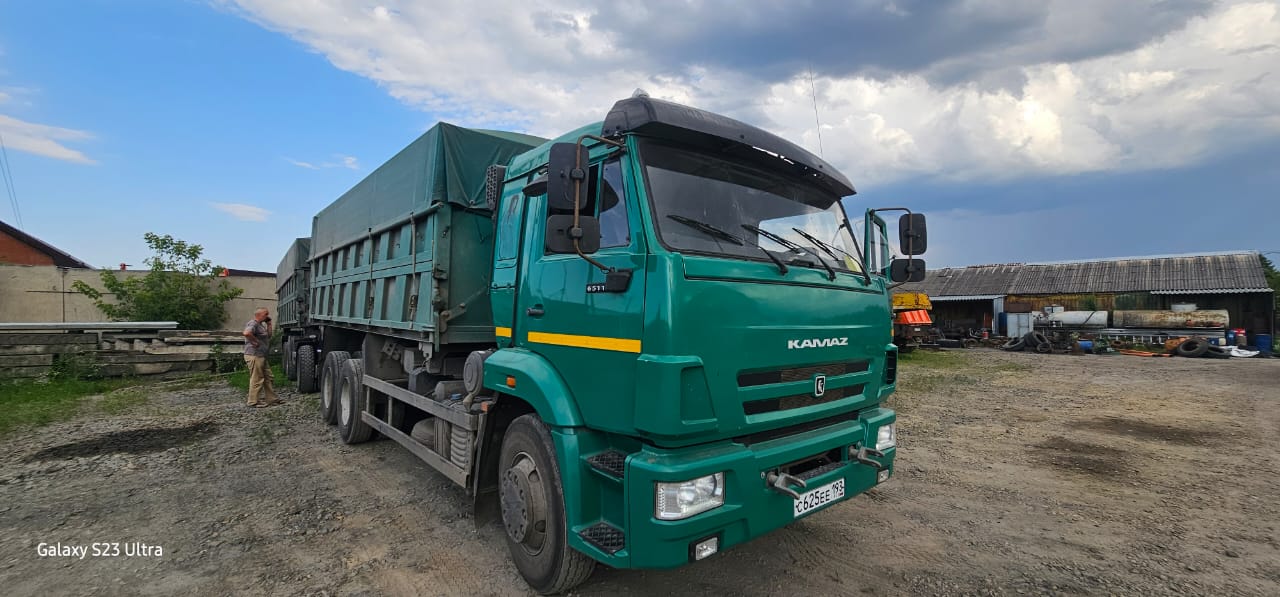 Планета 5529* на шасси КамАЗ 65115 6x4 Зерновоз 2020 г. - фото 2