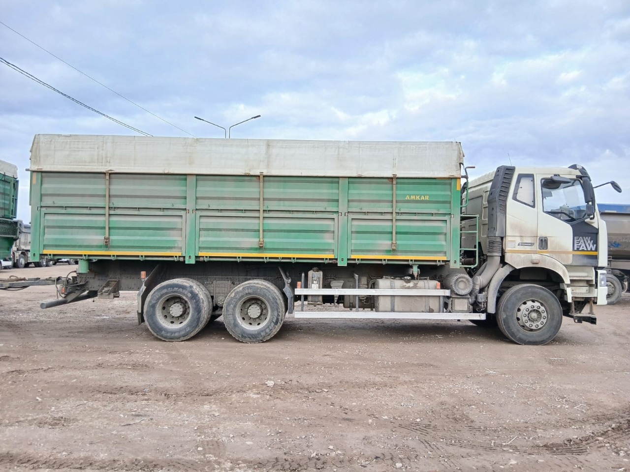 Автомастер 5589* на шасси FAW CA 3250 6x4 Зерновоз 2022 г. - фото 3