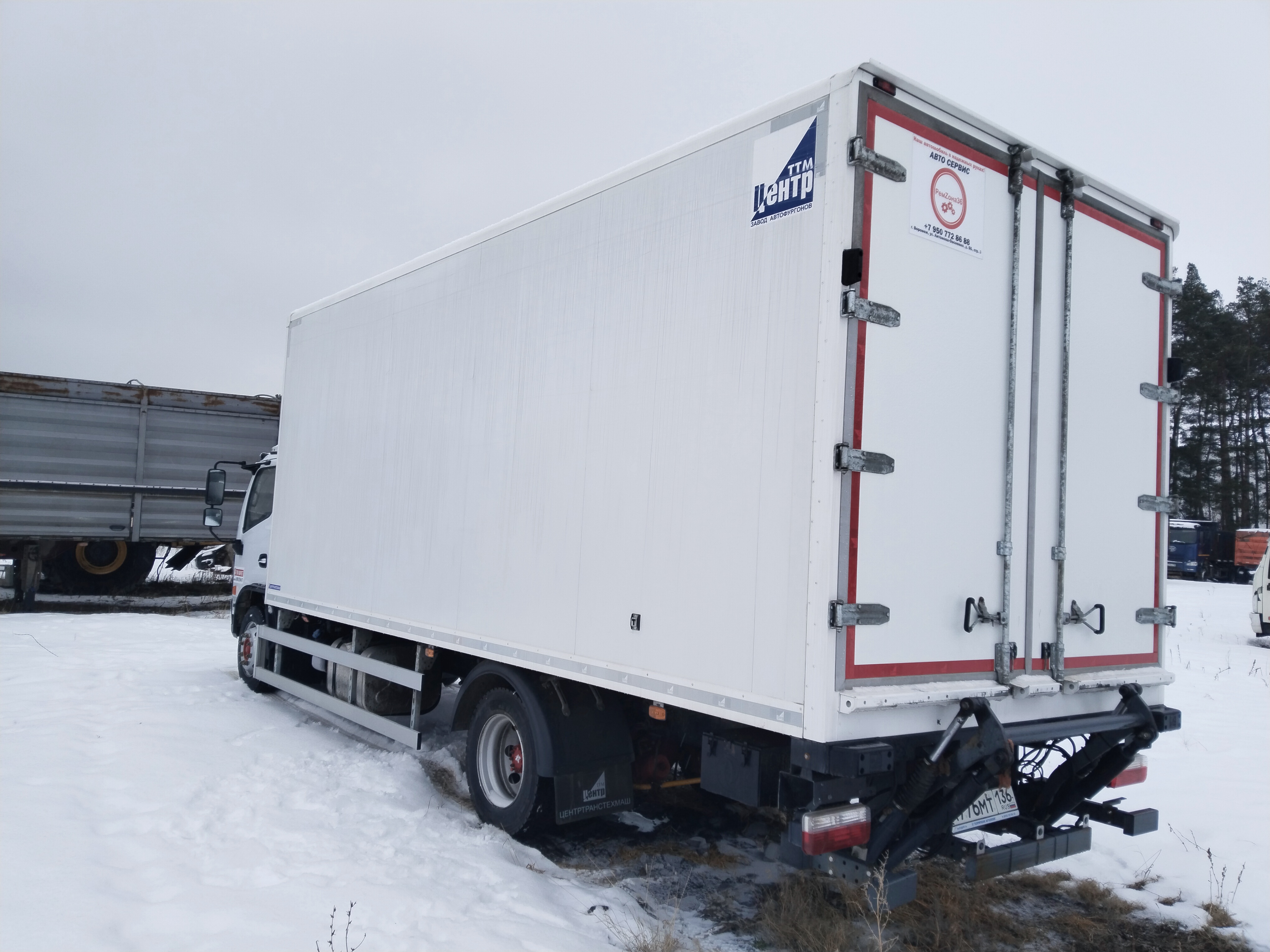 DongFeng C120 Изотермический/рефрижератор с гидробортом 2024 г. - фото 7