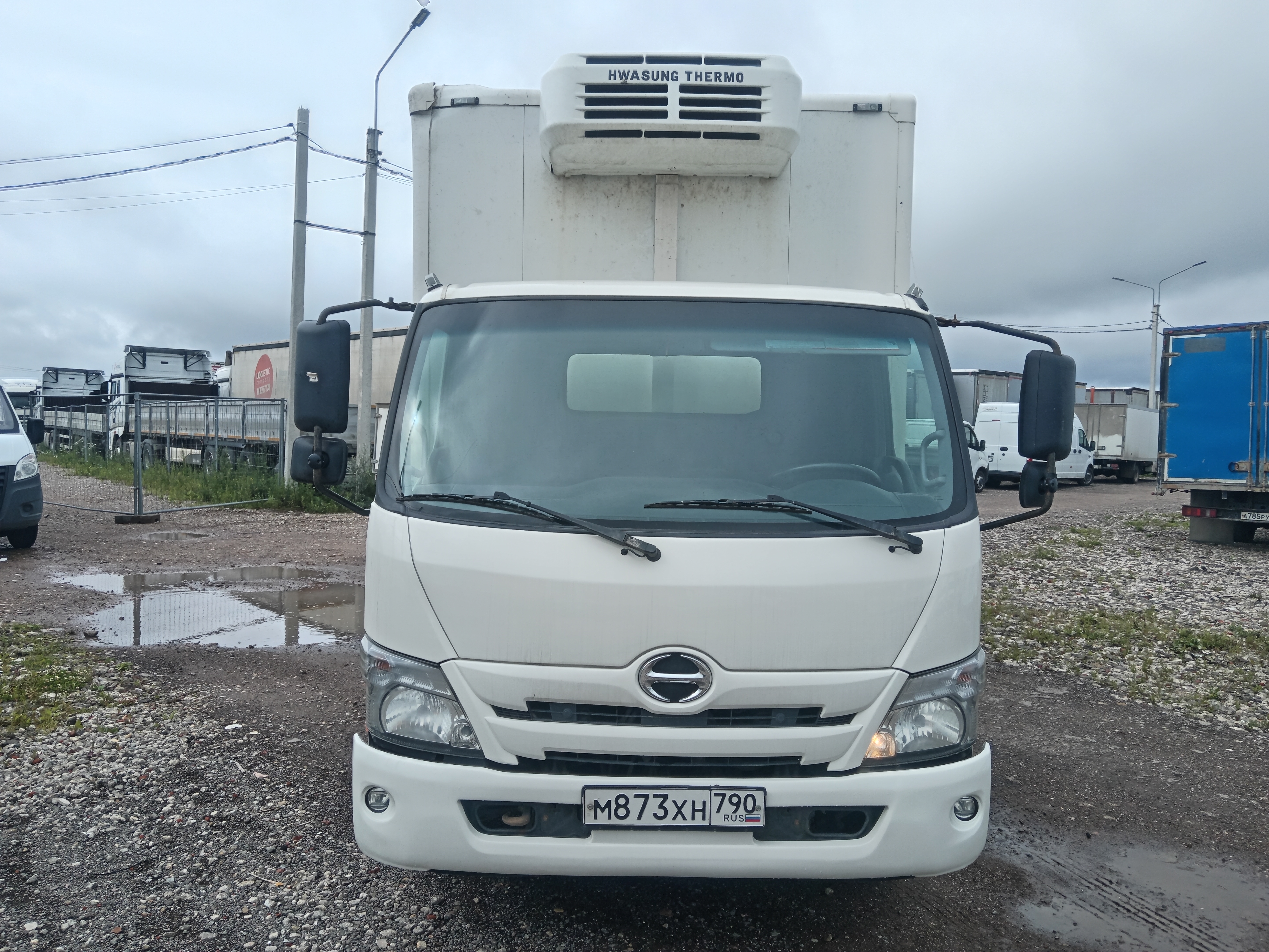 Центртранстехмаш АФ-4771* на шасси HINO 300 4x2 изотермический/рефрижератор с гидробортом (кат. C) 2022 г.