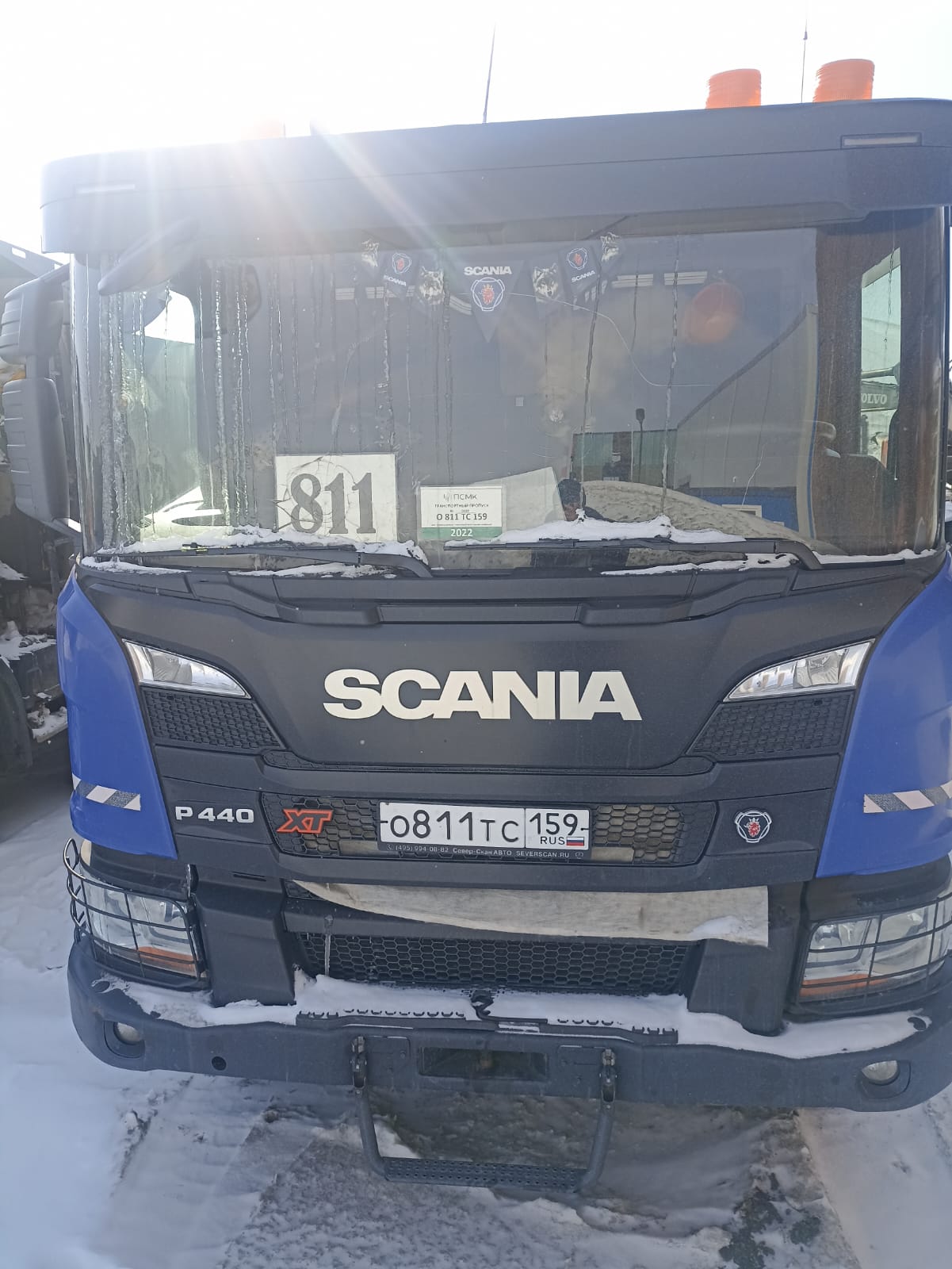 Scania P 8x4 Самосвал 2021 г.