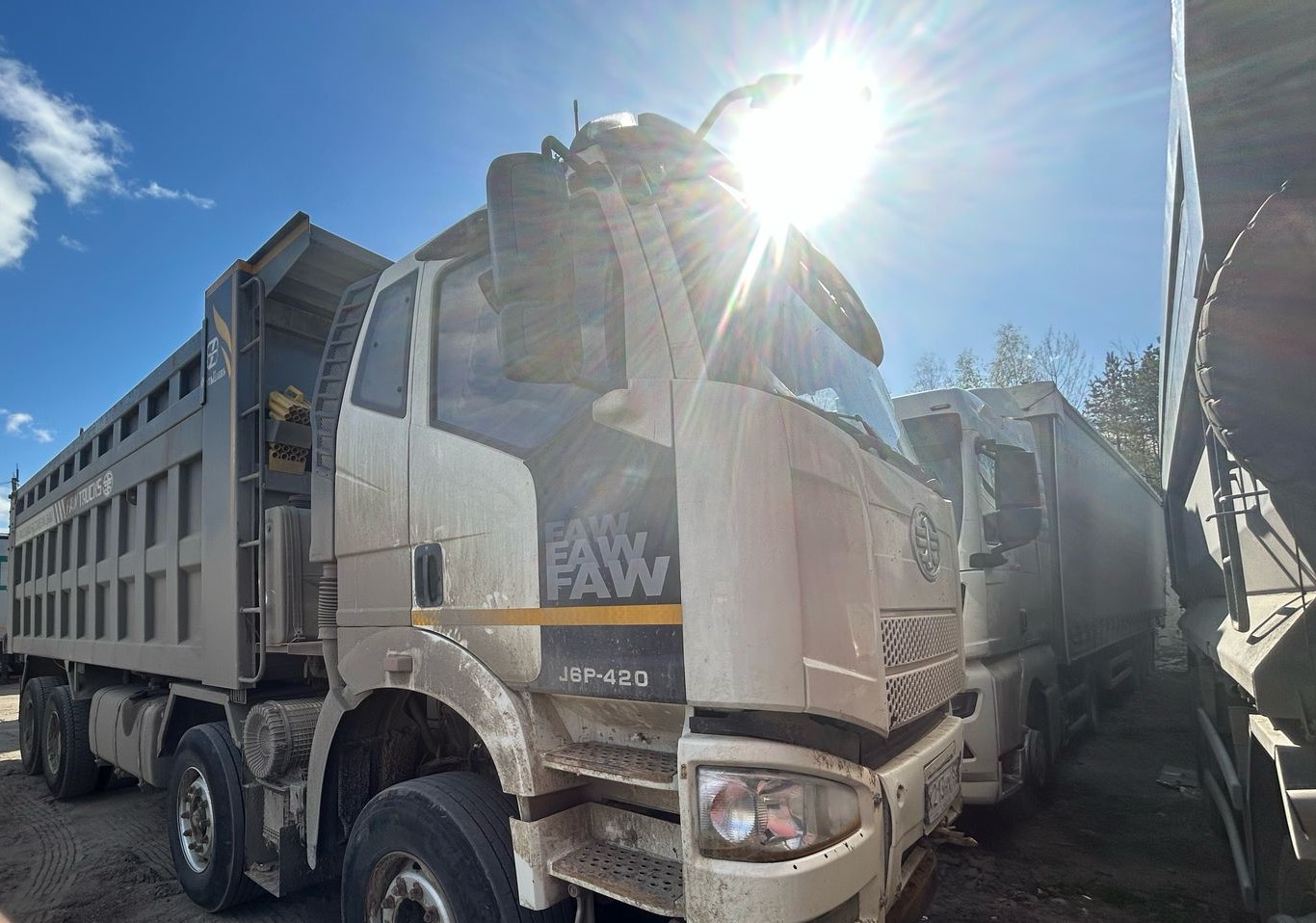 FAW J6 8x4 Самосвал 2022 г. - фото 2