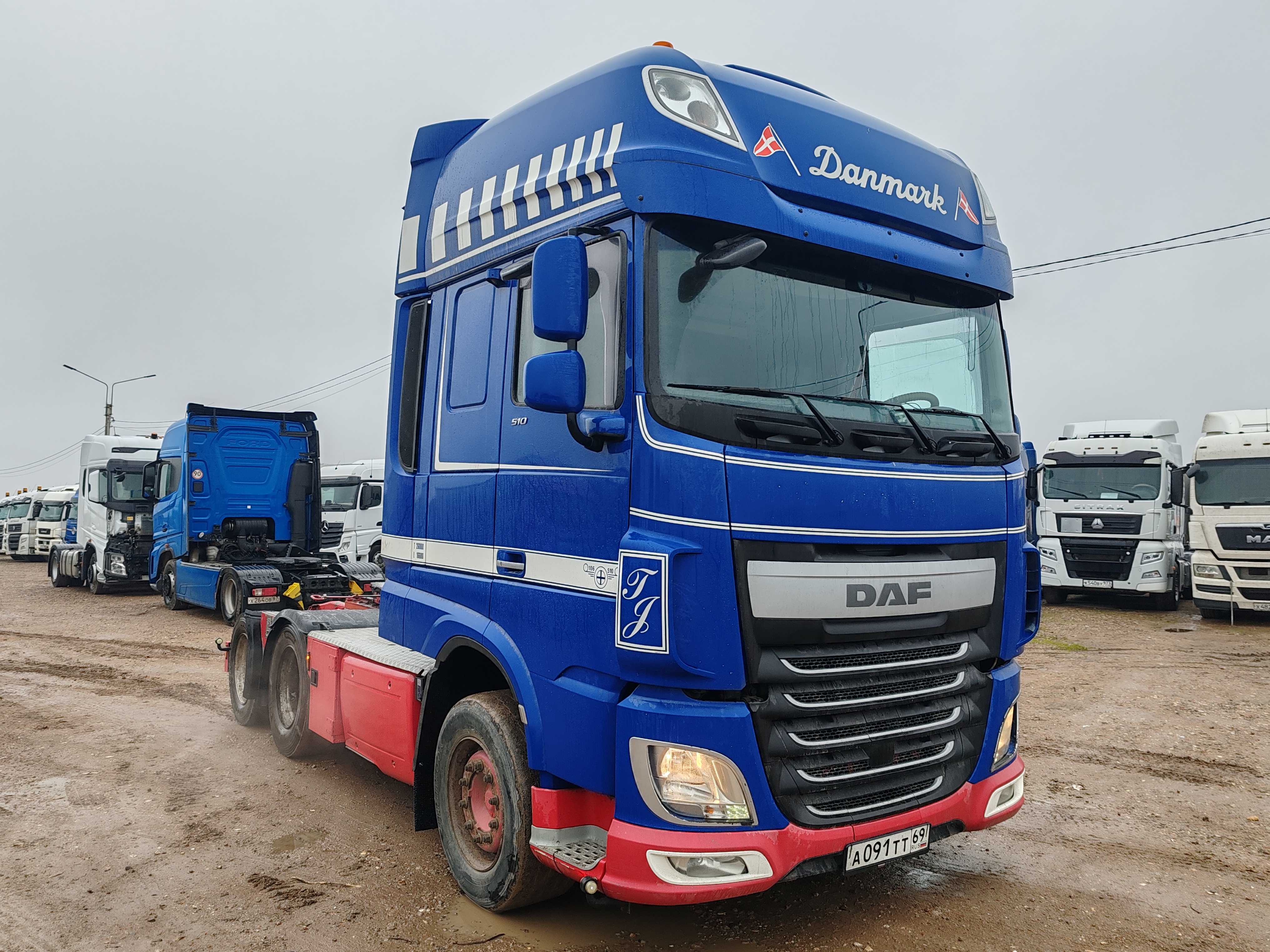 DAF XF 6x2 Седельный тягач 2017 г. - фото 2