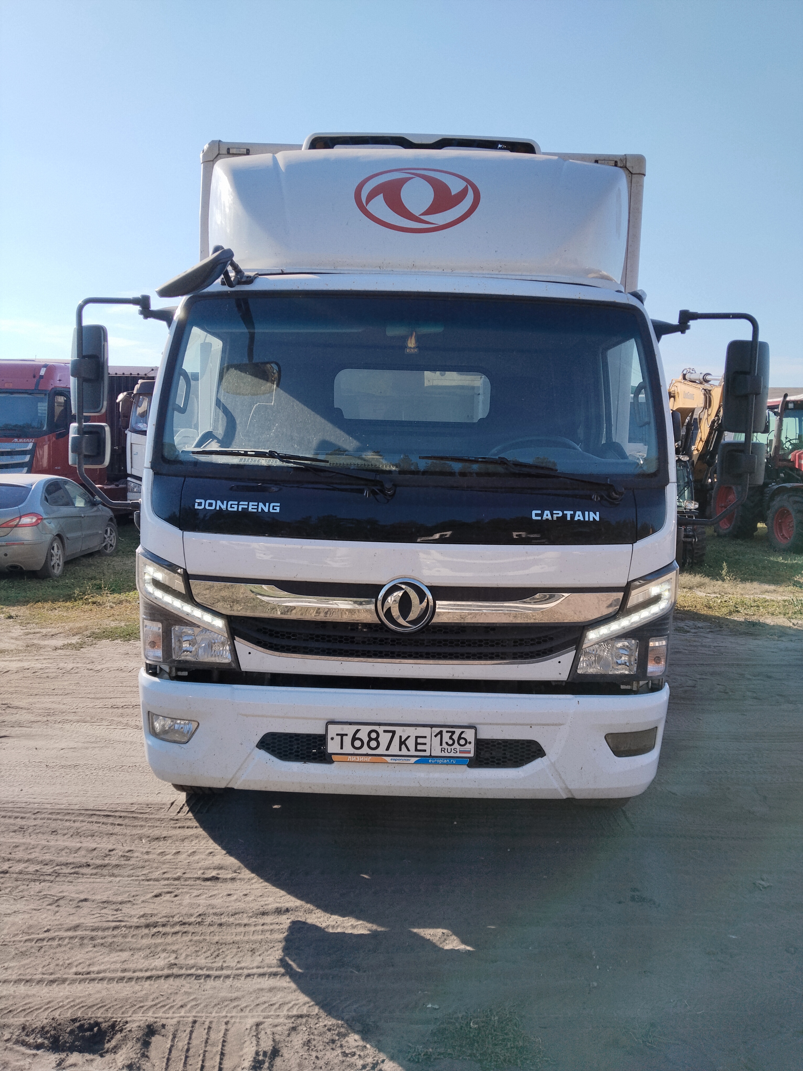 DongFeng C120 Изотермический/рефрижератор с гидробортом 2024 г.