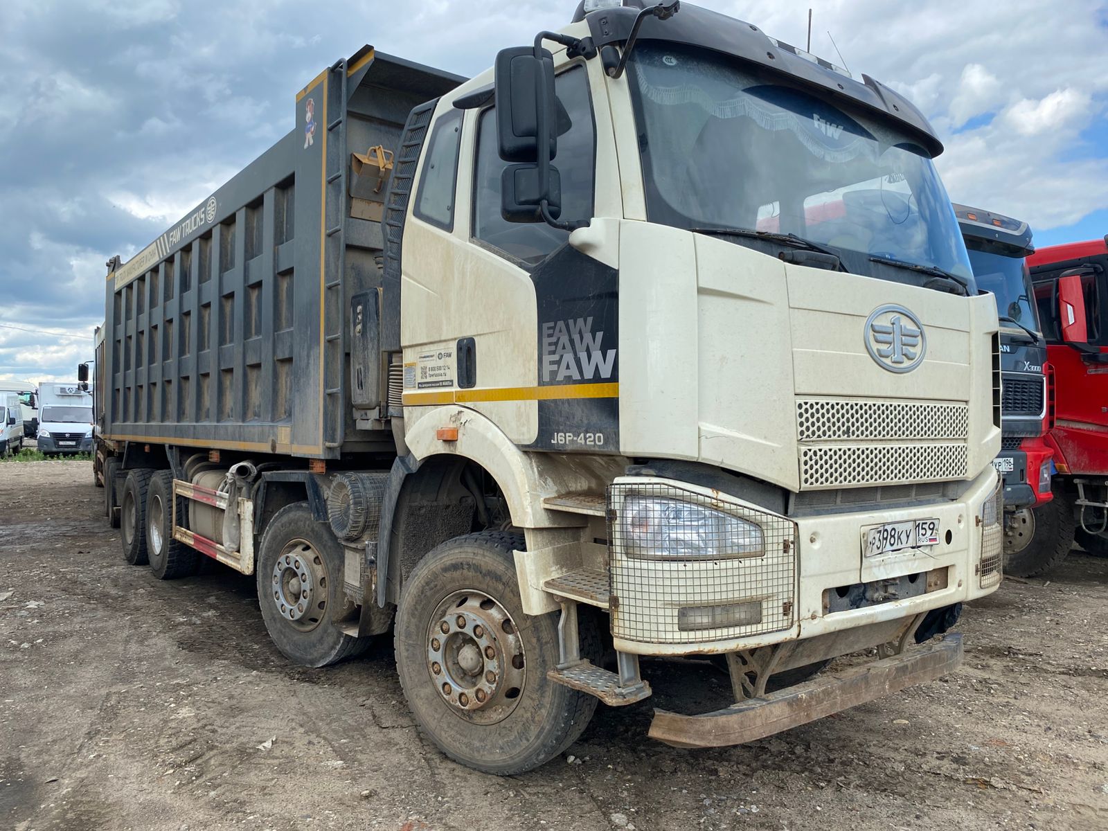 FAW CA 3310 8x4 Самосвал_не актуально 2023 г. - фото 4