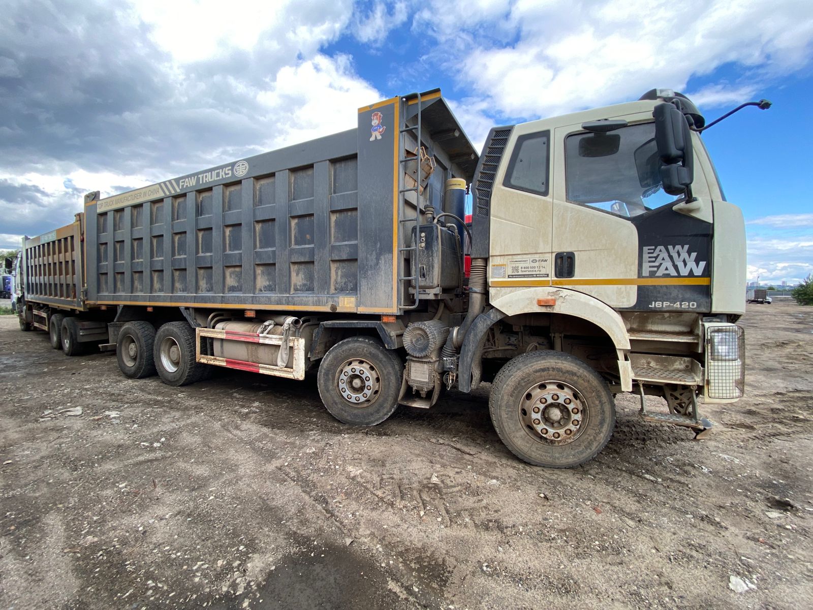 FAW CA 3310 8x4 Самосвал_не актуально 2023 г. - фото 5