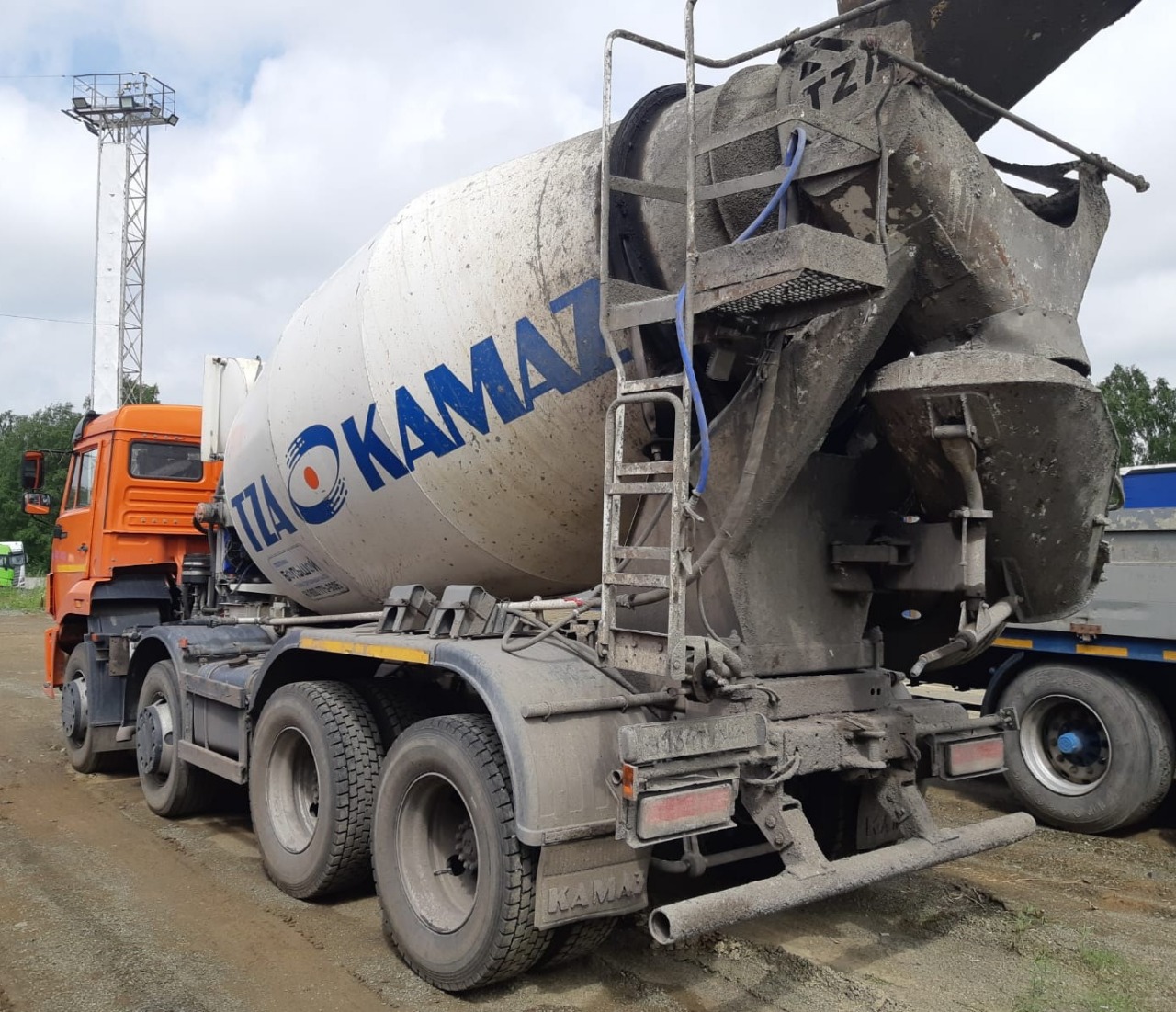 Туймазинский завод автобетоновозов 5814* на шасси КамАЗ 6540 8x4 Автобетоносмеситель 2021 г. - фото 4