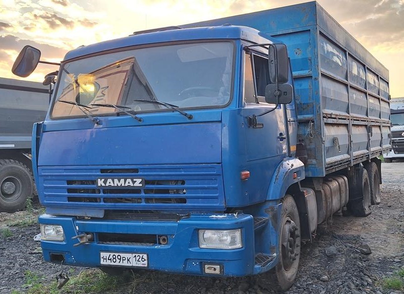 ТехноСтавПрицеп ТР8499 на шасси КамАЗ 65115 6x4 Зерновоз 2020 г. - фото 2